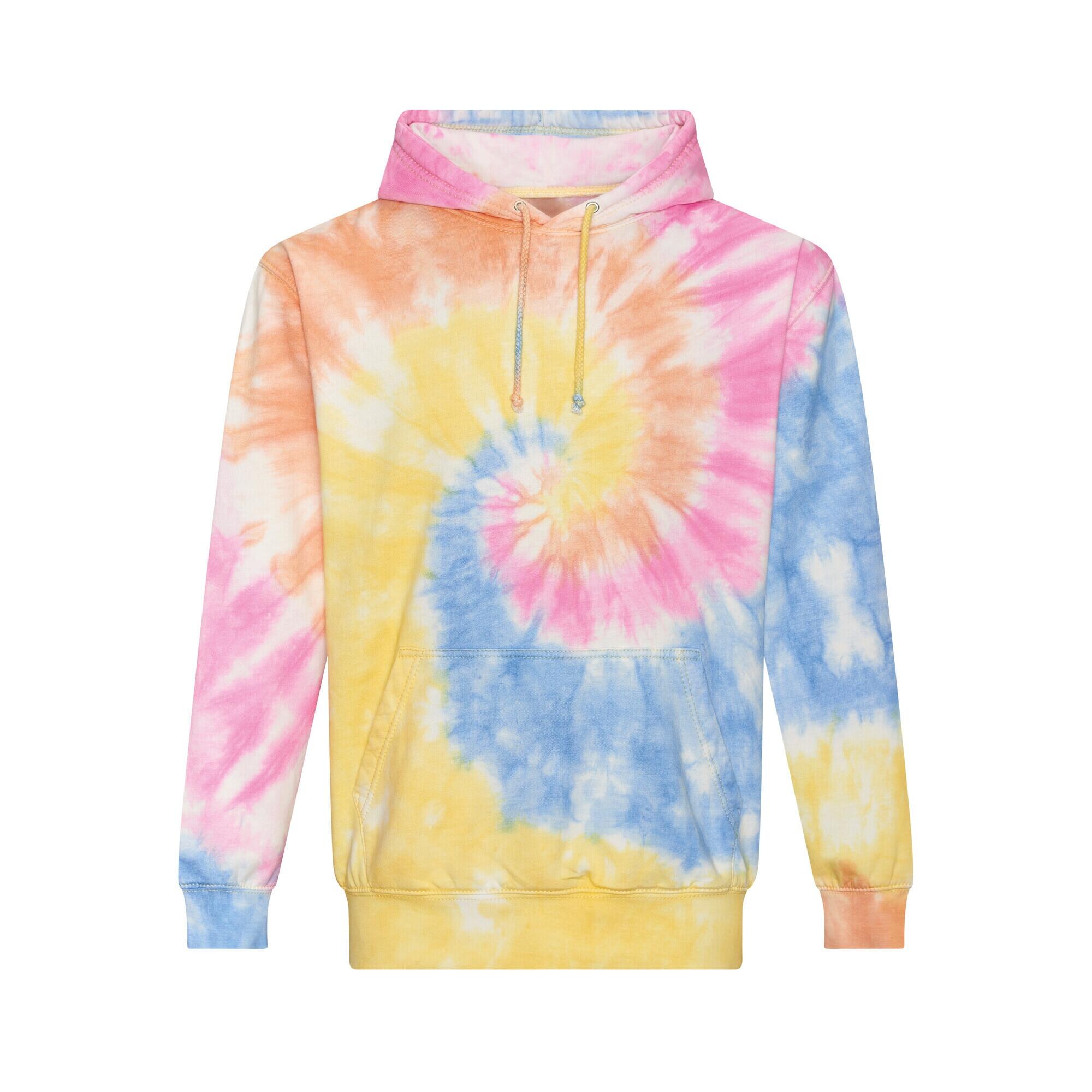 Awdis Unisex Adult Tie Dye Hoodie