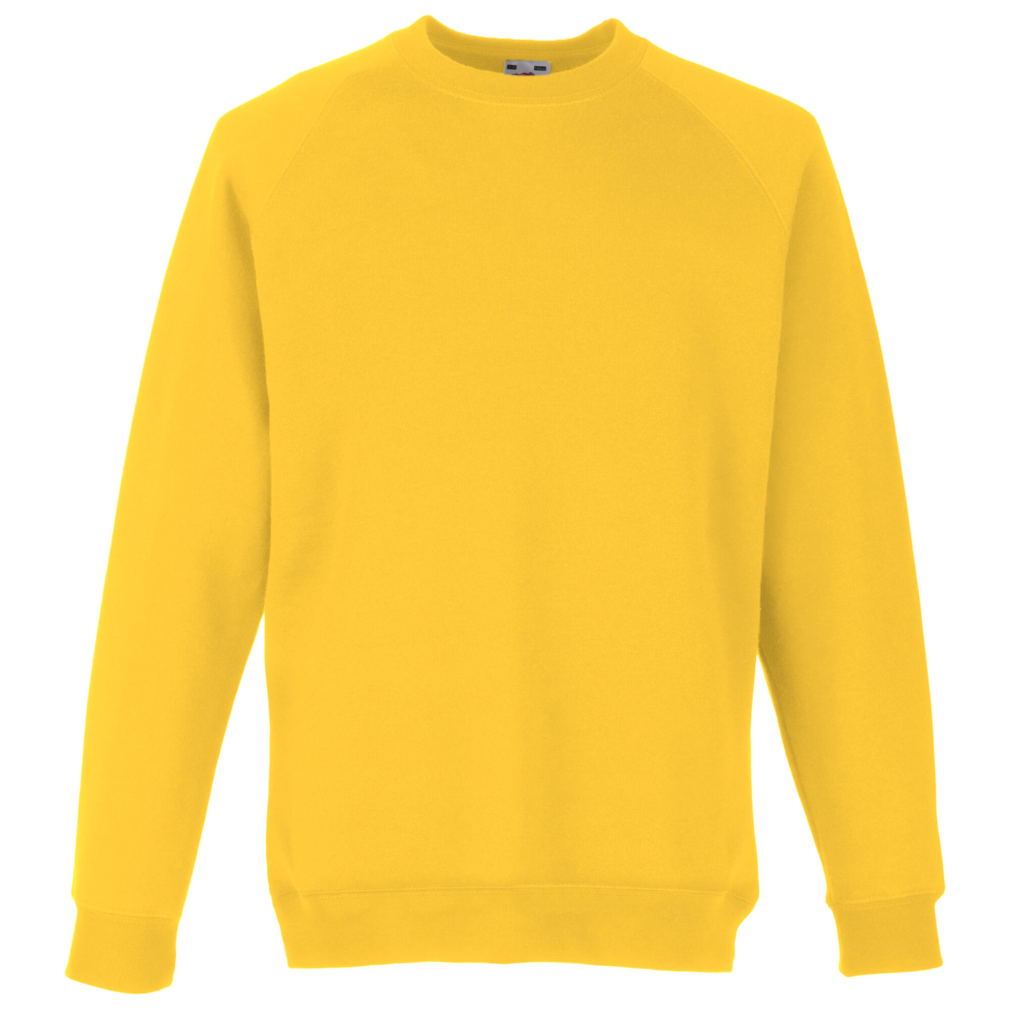 Fruit Of The Loom Childrens Unisex Raglan Sleeve Sweatshirt