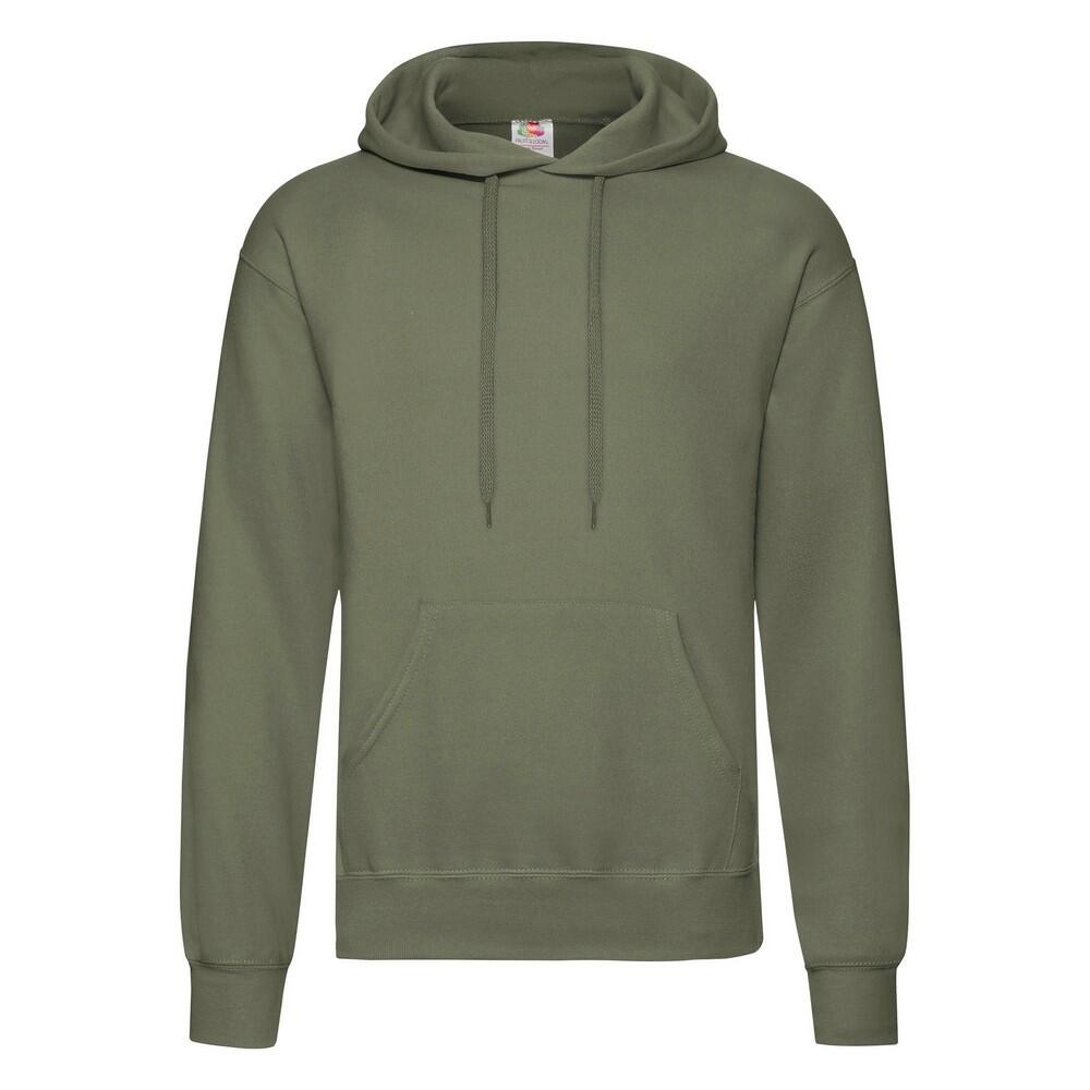 Fruit Of The Loom Mens Hooded Sweatshirt / Hoodie