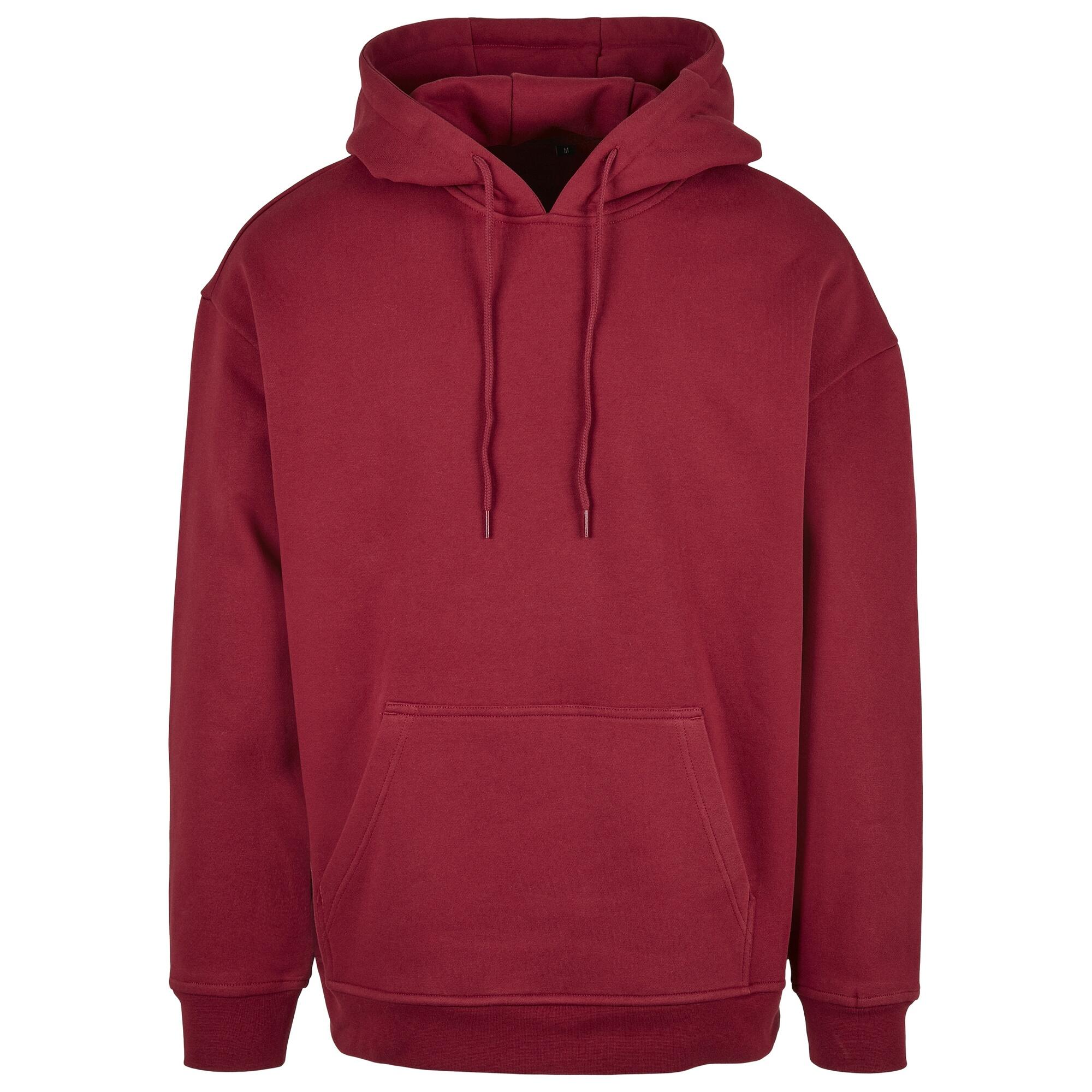 Build Your Brand Mens Basic Oversized Hoodie