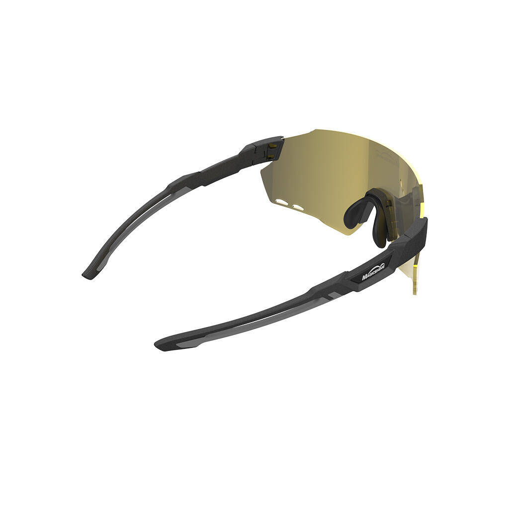 Magicshine Windbreaker Classic Sunglasses-Gold -  2