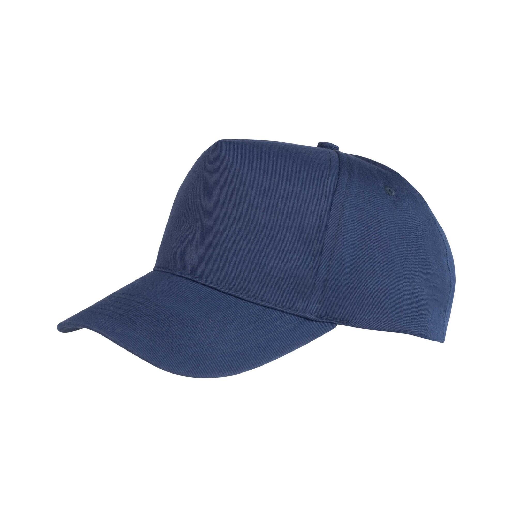 Result Headwear Boston 5 Panel Polycotton Baseball Cap