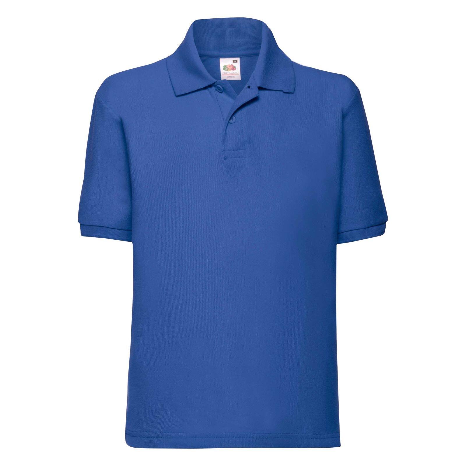 Fruit of the Loom Childrens/Kids Pique Short-Sleeved Polo Shirt