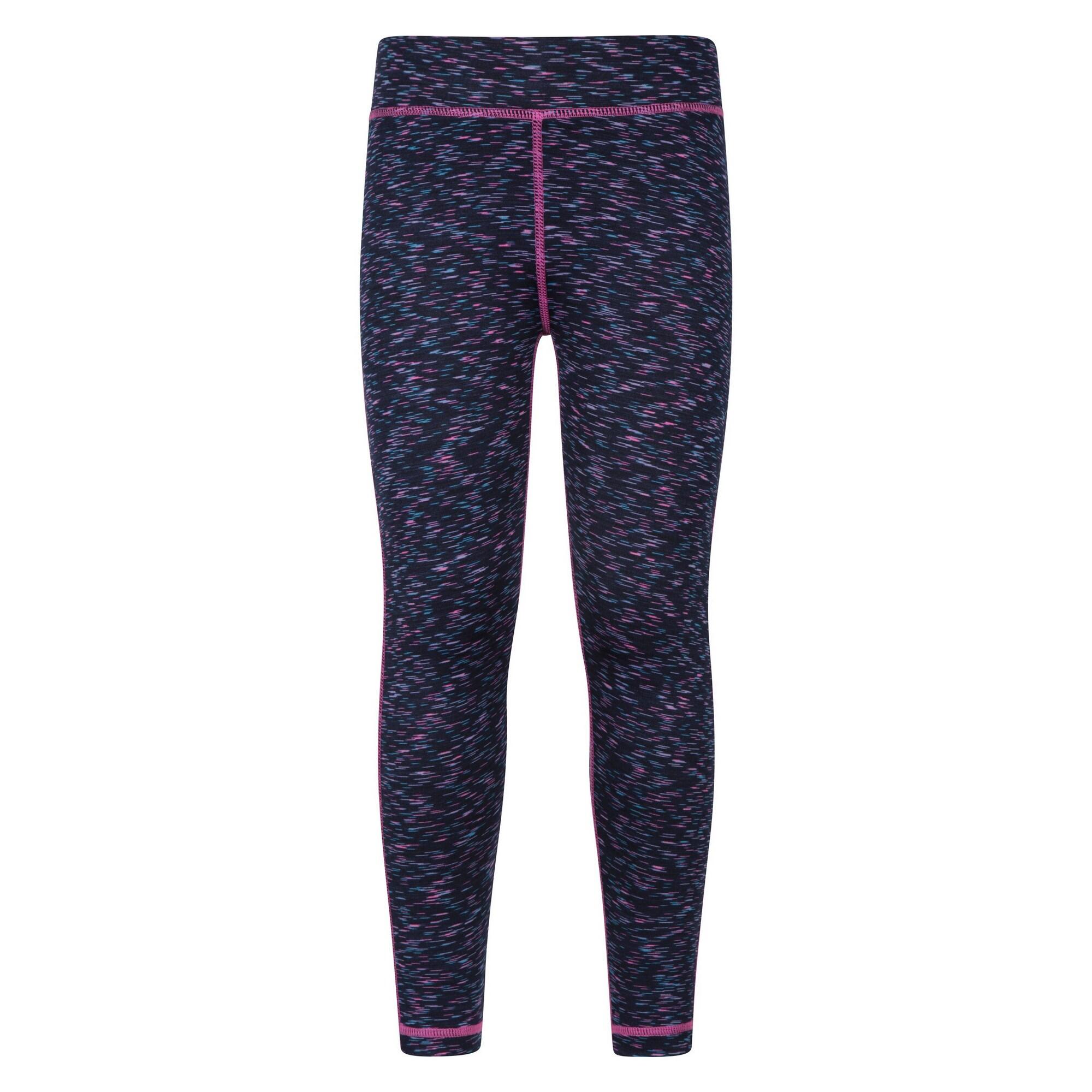 Mountain Warehouse Girls Kayleigh II Space Dye Leggings