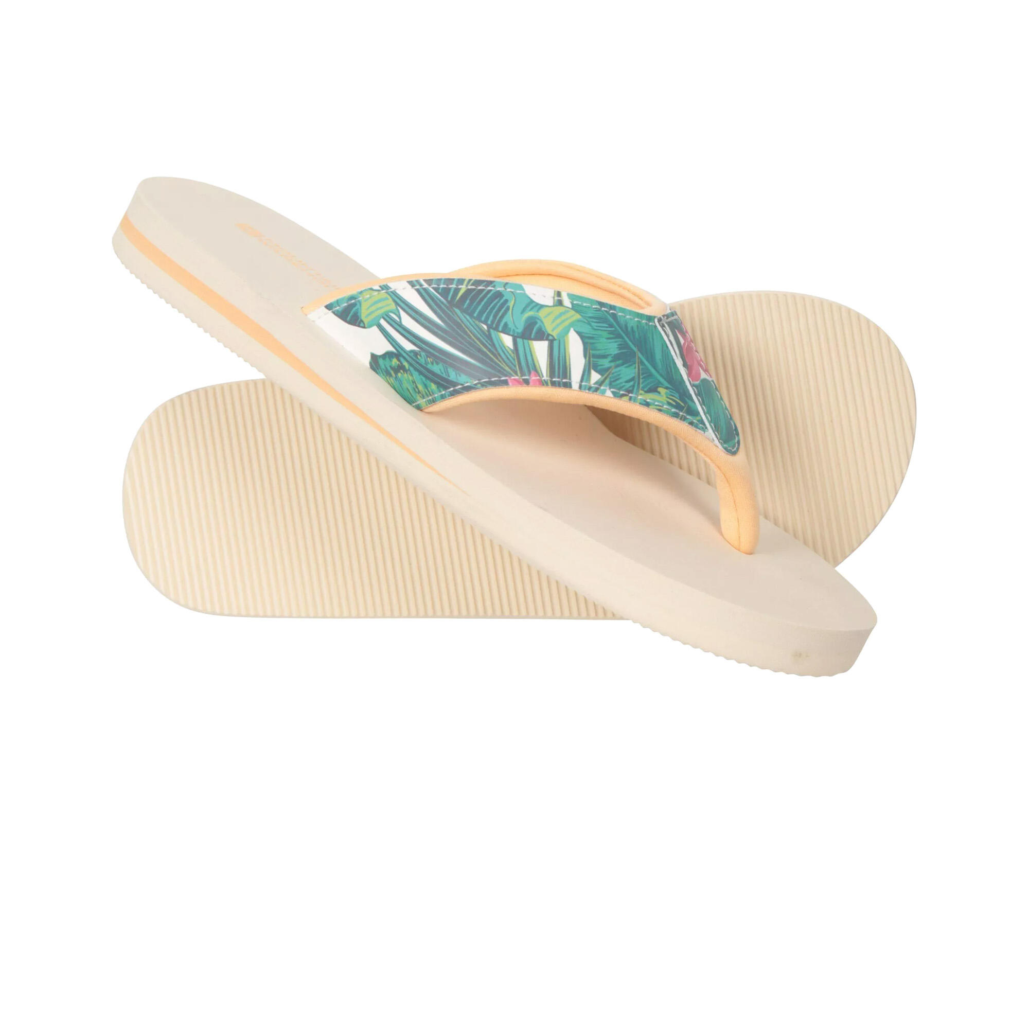 Animal Womens/Ladies Swish Floral Recycled Flip Flops