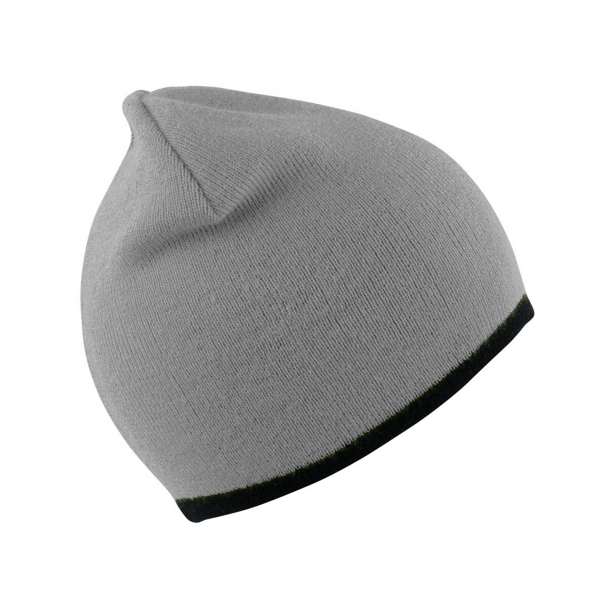 Result Unisex Reversible Fashion Fit Winter Beanie Hat