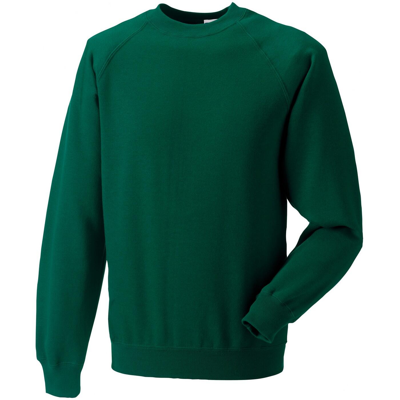 Russell Mens Spotshield Raglan Sweatshirt