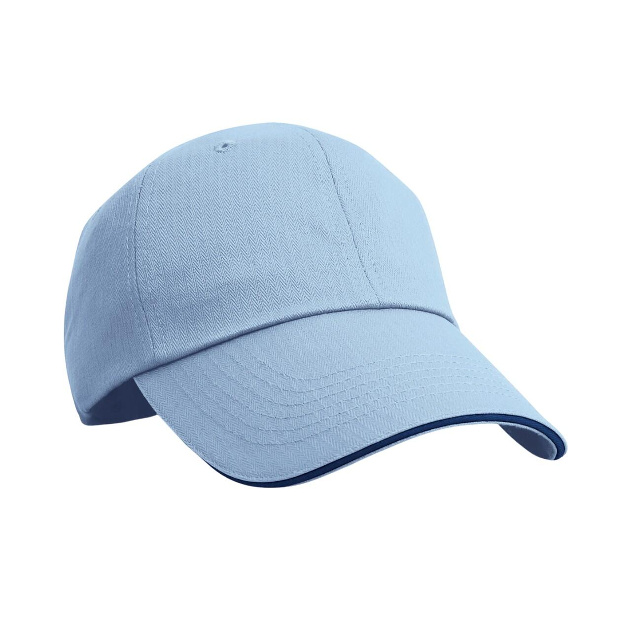 Result Headwear Herringbone Sandwich Peak Baseball Cap