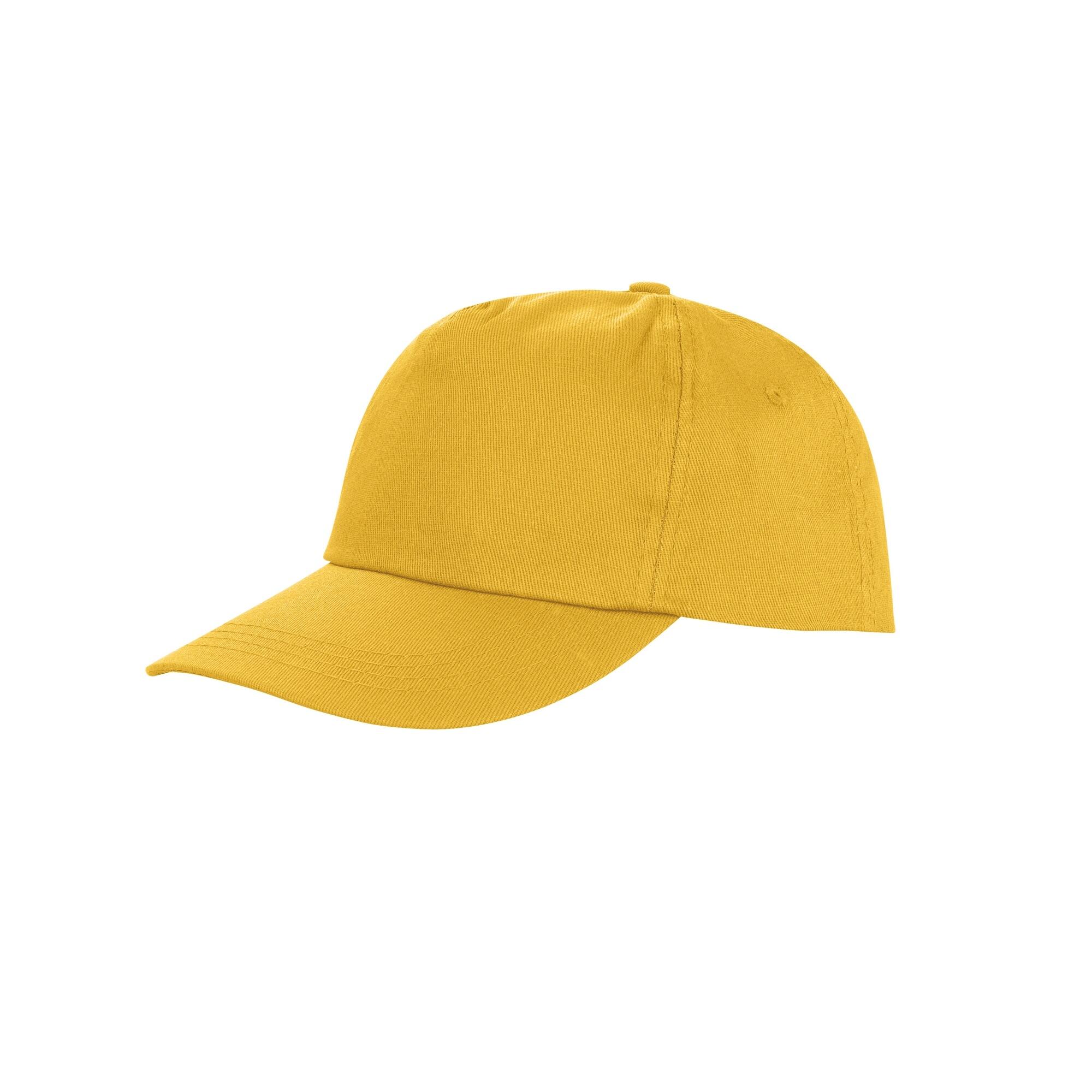 Result Unisex Core Houston 5 Panel Printers Baseball Cap (Pack Of 2)
