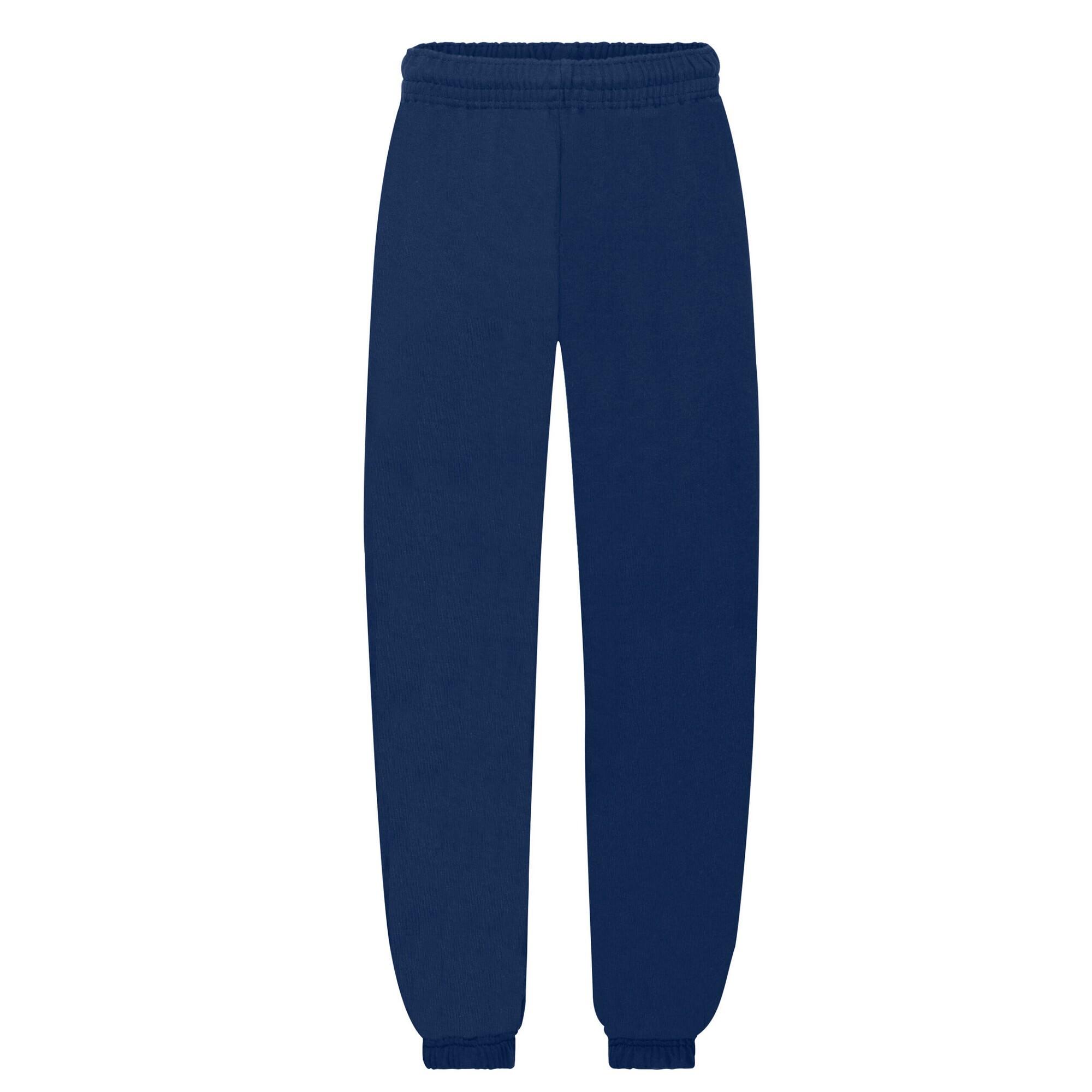 Fruit of the Loom Childrens/Kids Elasticated Hem Jogging Bottoms