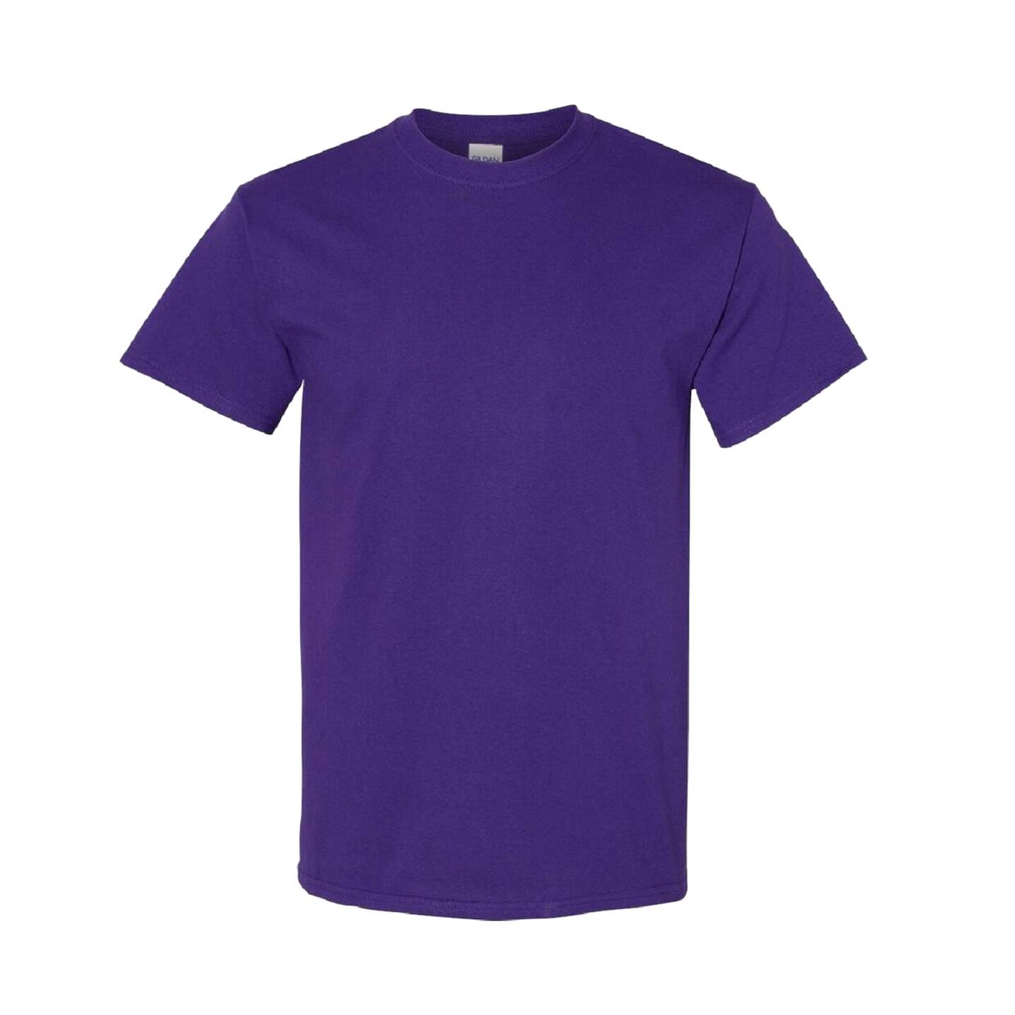 Gildan Mens Heavy Cotton Short Sleeve T-Shirt (Pack Of 5)