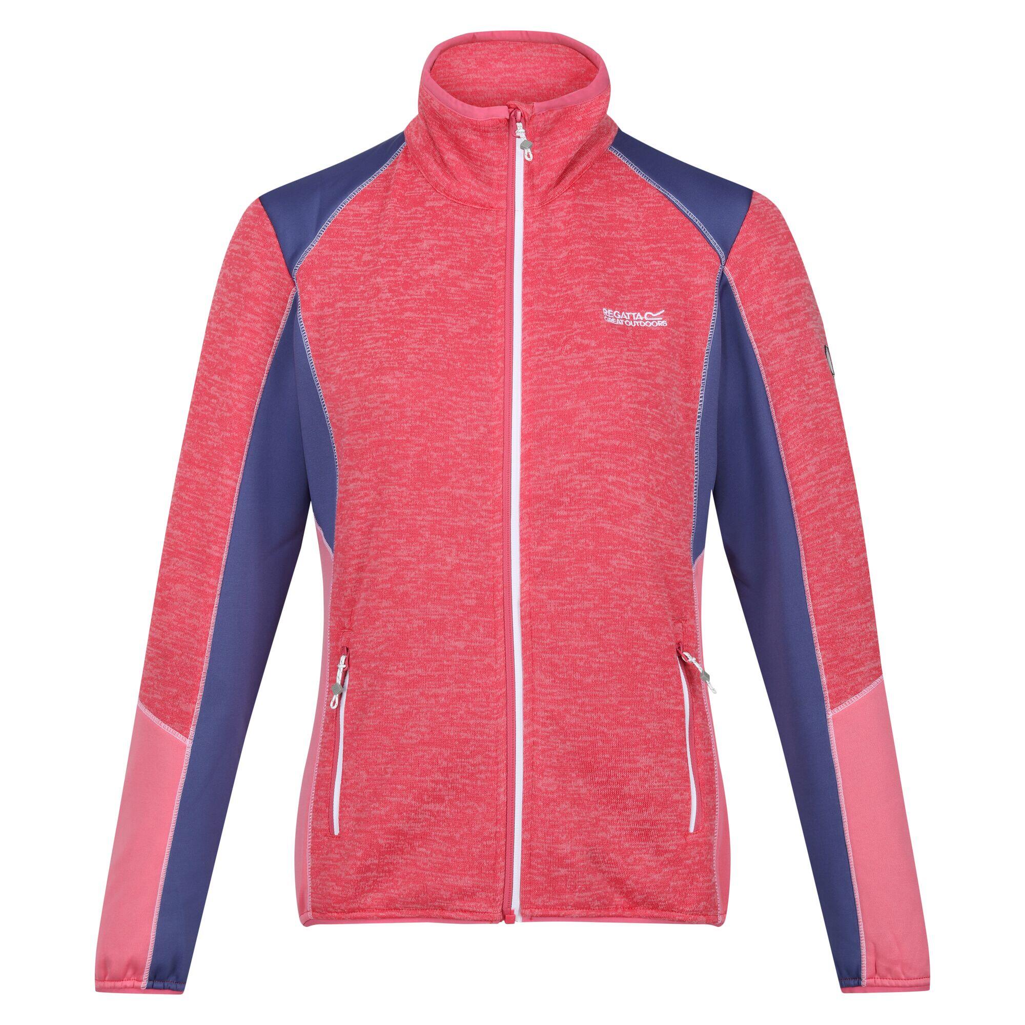 Regatta Womens/Ladies Lindalla V Marl Full Zip Fleece Jacket