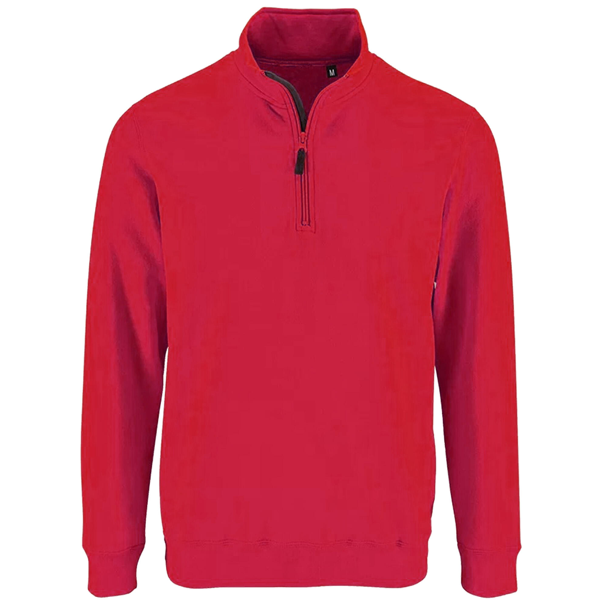SOLS Mens Stan Contrast Zip Neck Sweatshirt