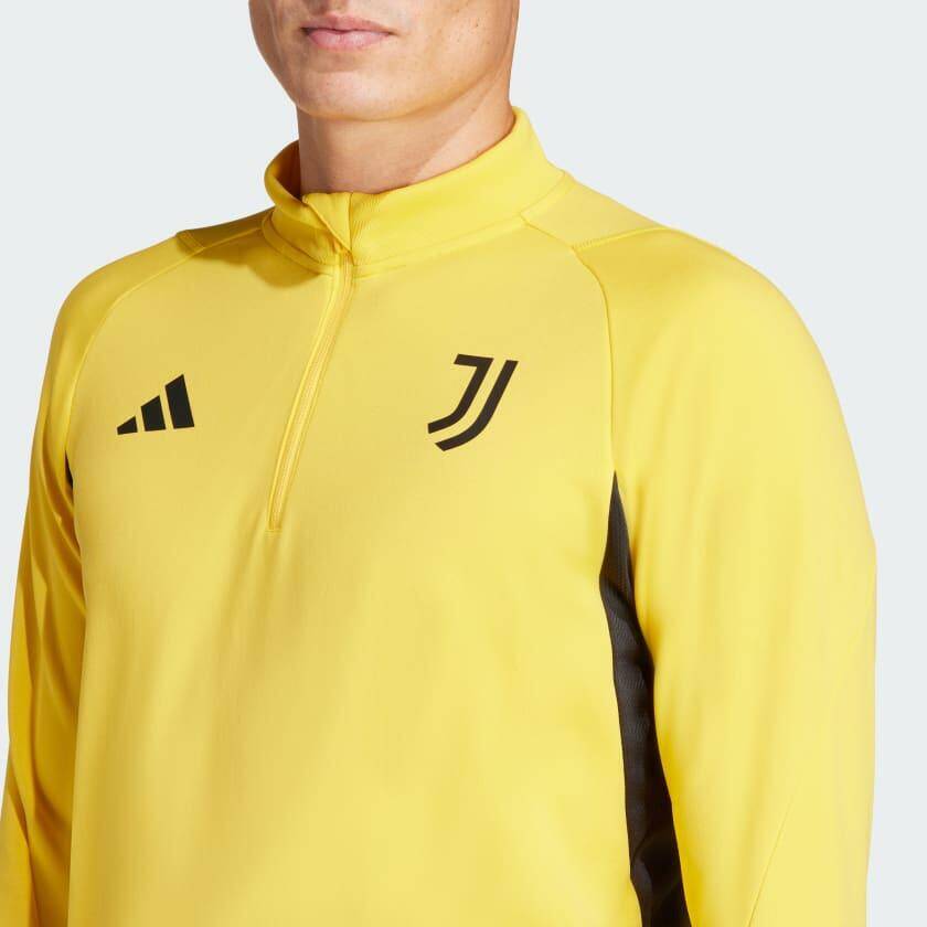 Adidas JUVE TR TOP Men Football Tarck Top Yellow -  5