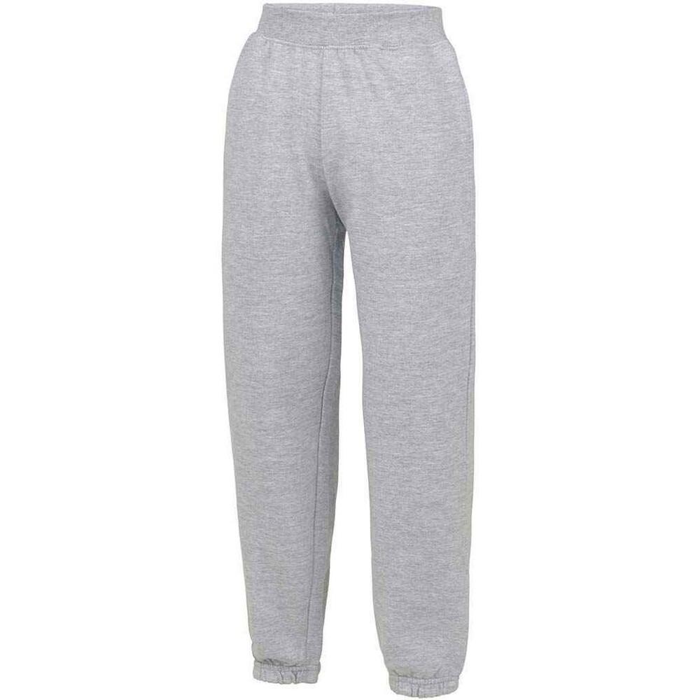 Awdis Childrens/Kids Heather Cuffed Jogging Bottoms