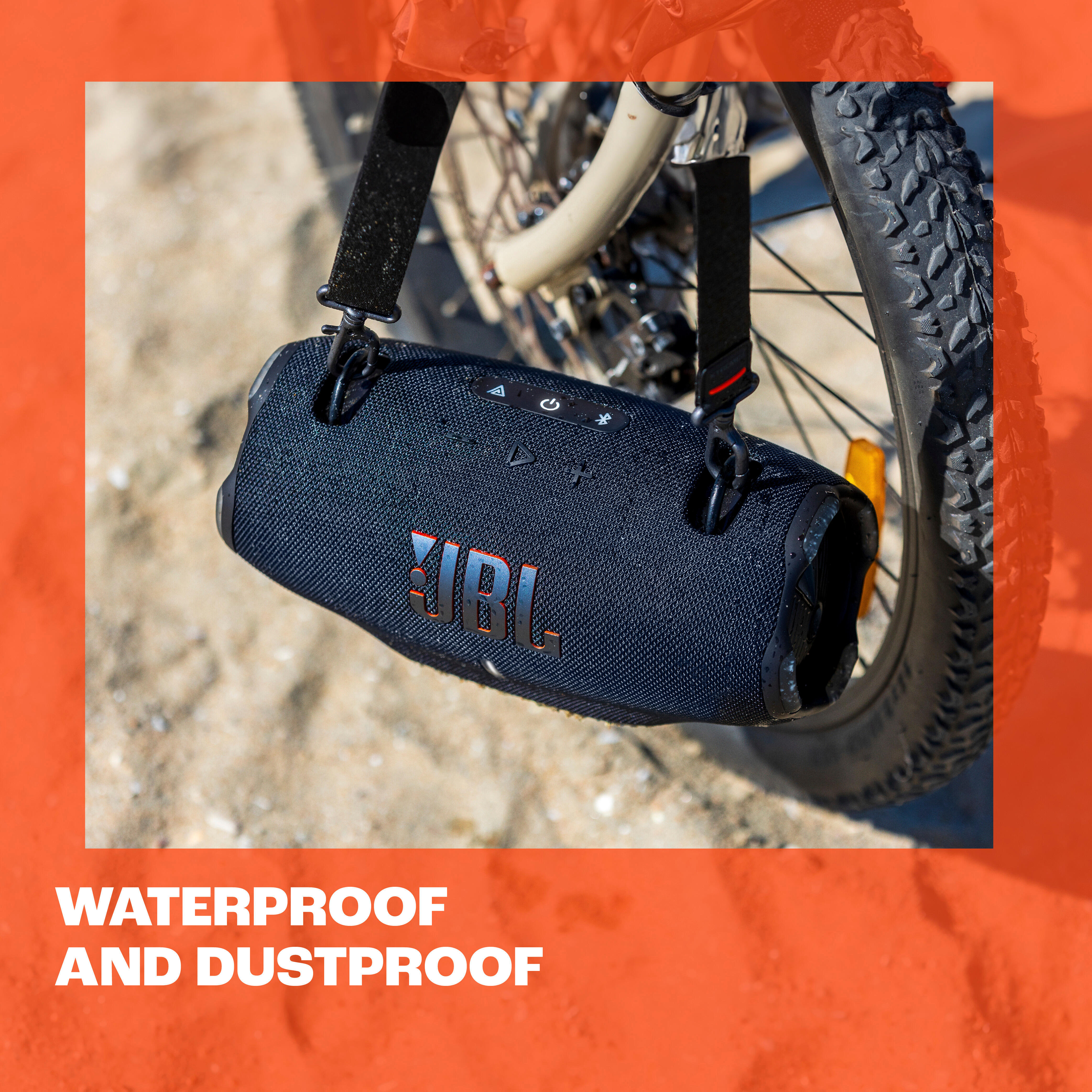 Xtreme 4 Portable Waterproof Speaker - Shoulder Strap Design