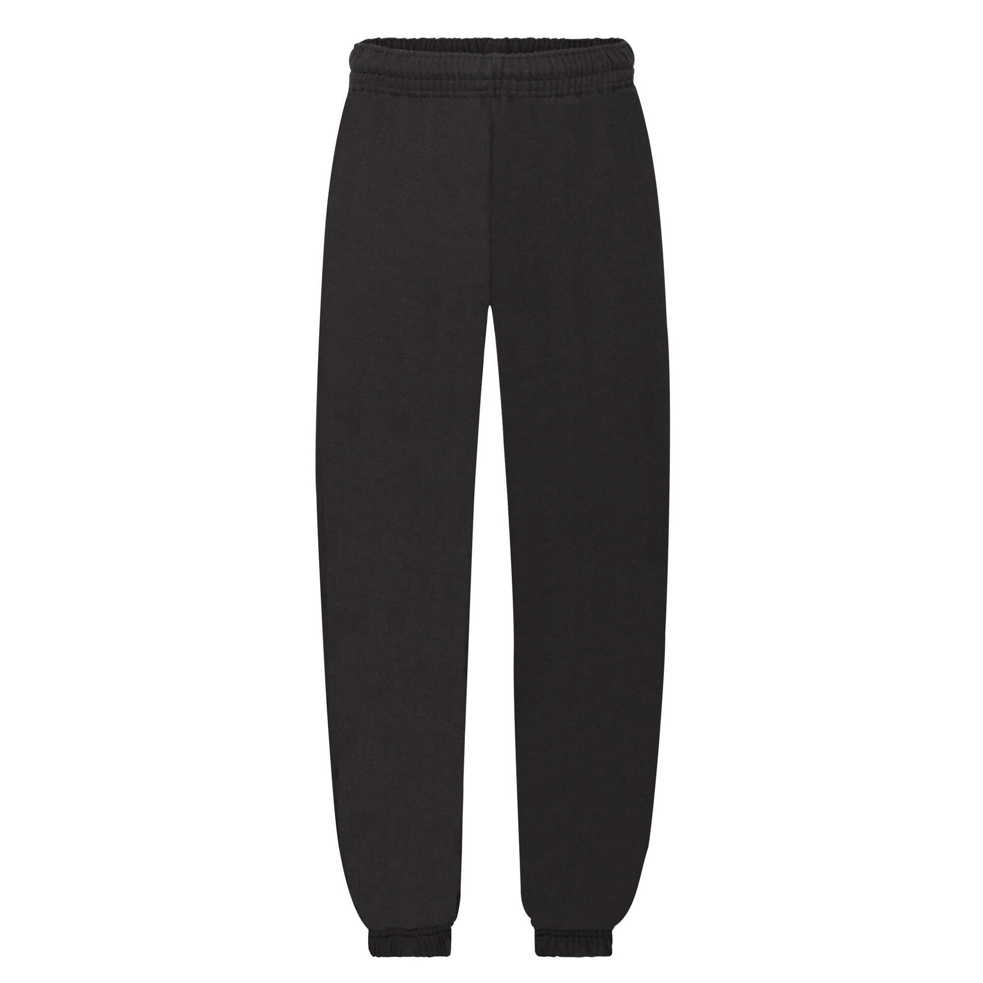 Fruit of the Loom Childrens/Kids Elasticated Hem Jogging Bottoms