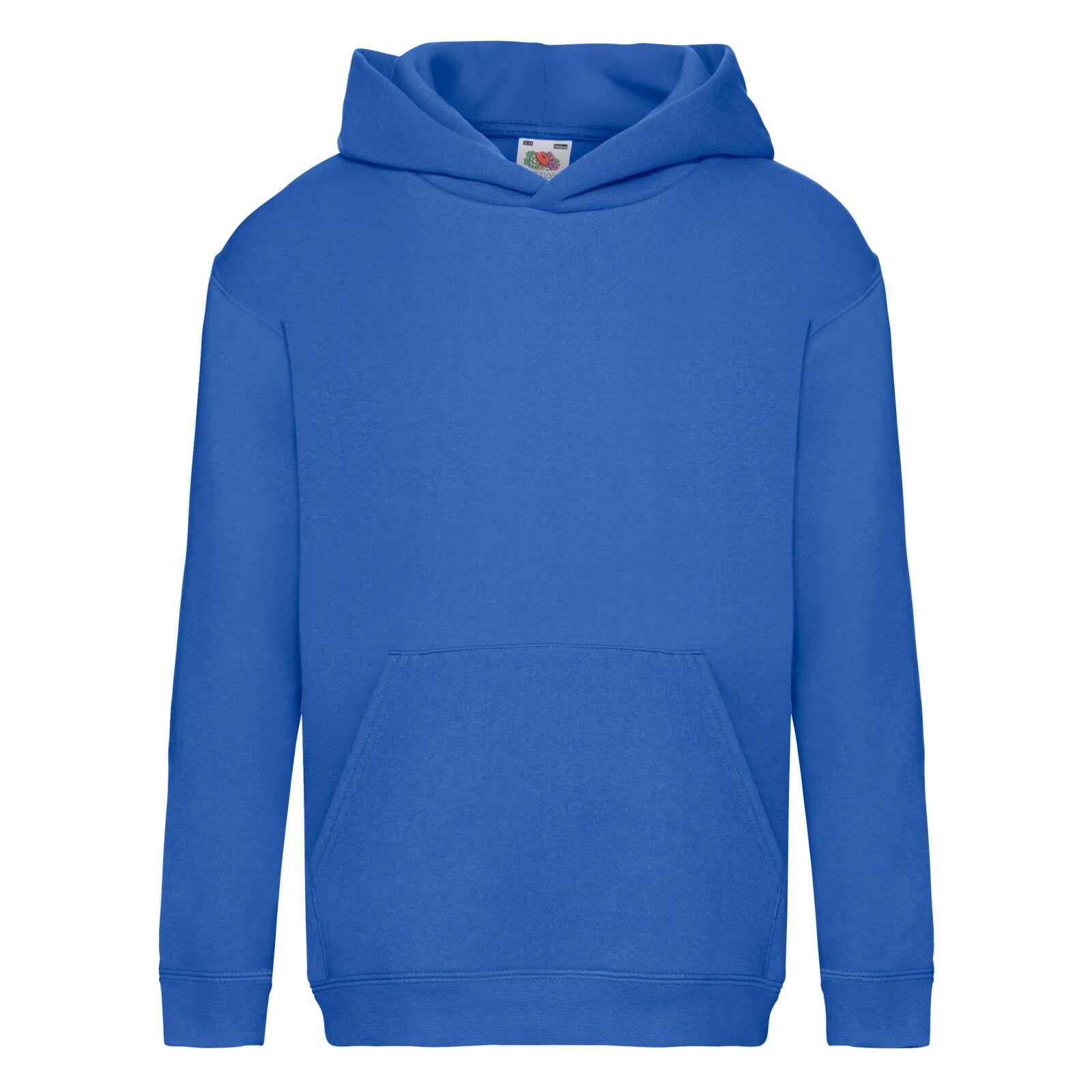 Fruit Of The Loom Kids Unisex Premium 70/30 Hooded Sweatshirt / Hoodie
