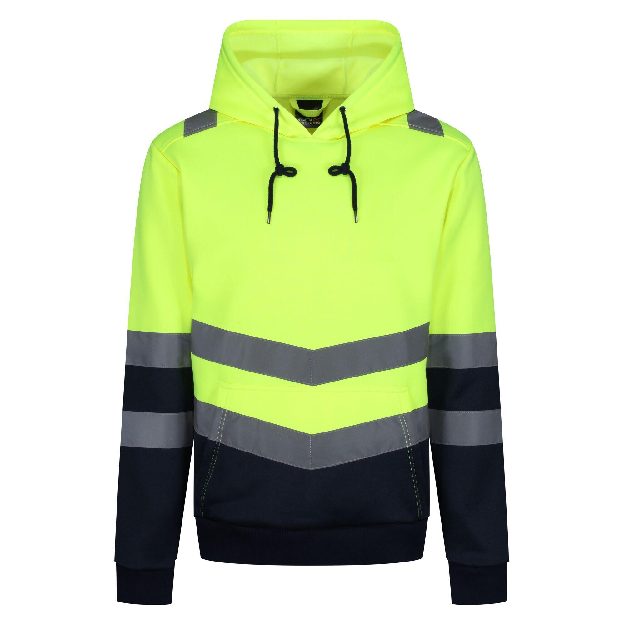 Regatta Mens Overhead High-Vis Hoodie