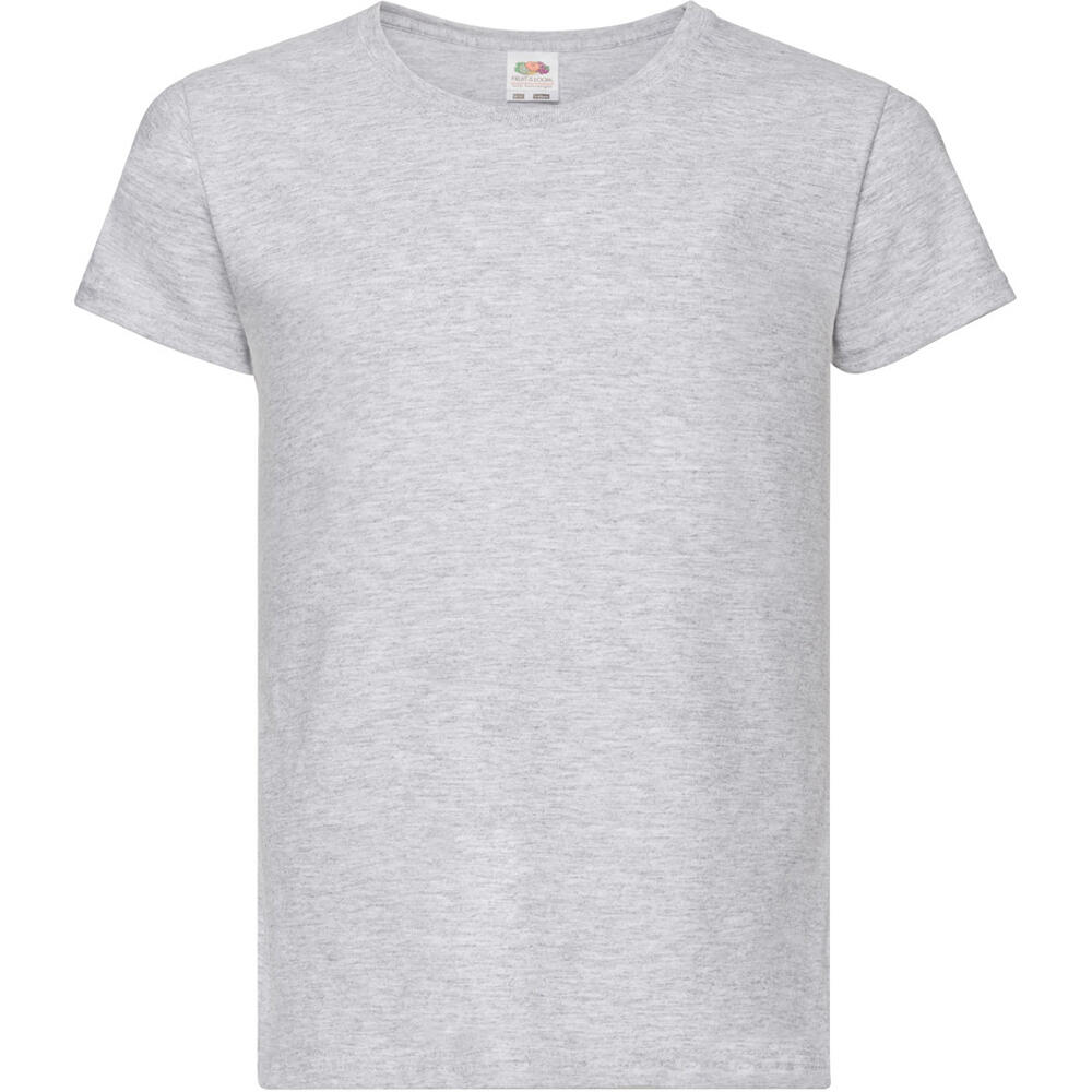 Fruit Of The Loom Girls Childrens Valueweight Short Sleeve T-Shirt