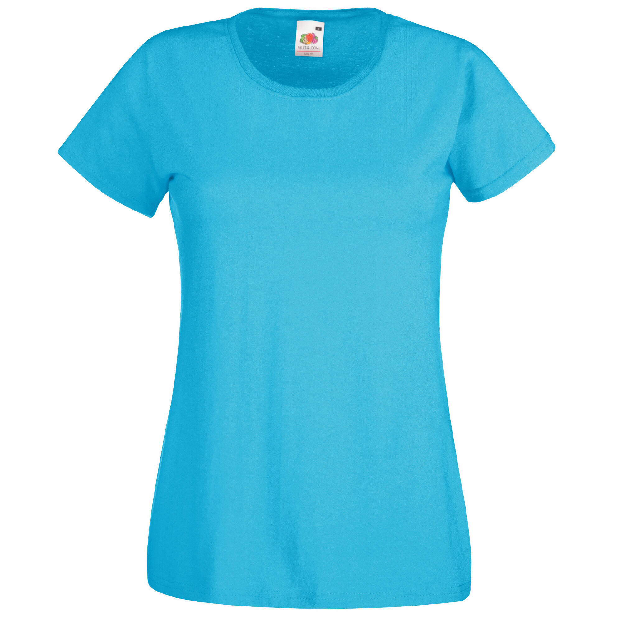 Fruit Of The Loom Ladies/Womens Lady-Fit Valueweight Short Sleeve T-Shirt (Pack