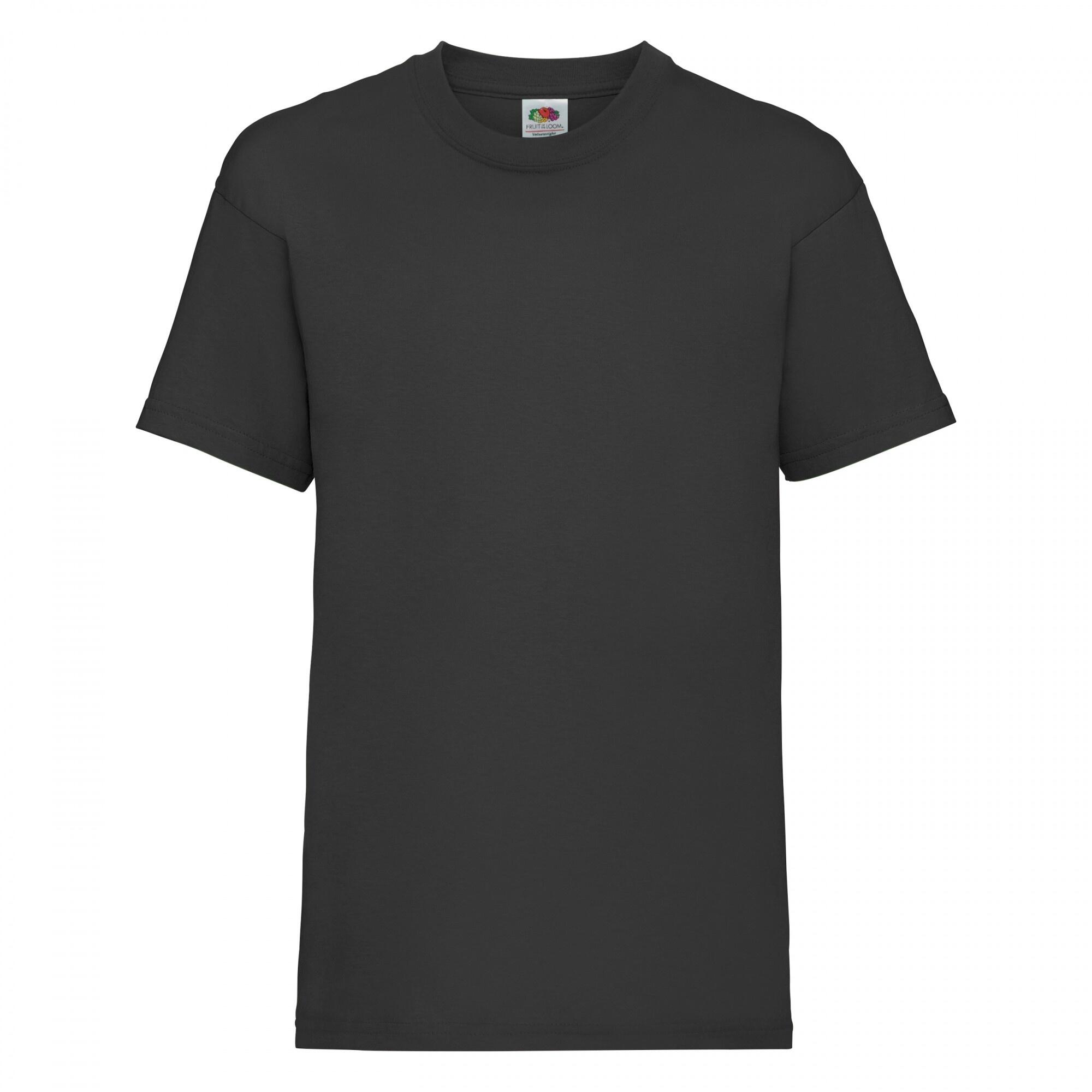 Fruit Of The Loom Childrens/Kids Unisex Valueweight Short Sleeve T-Shirt (Pack