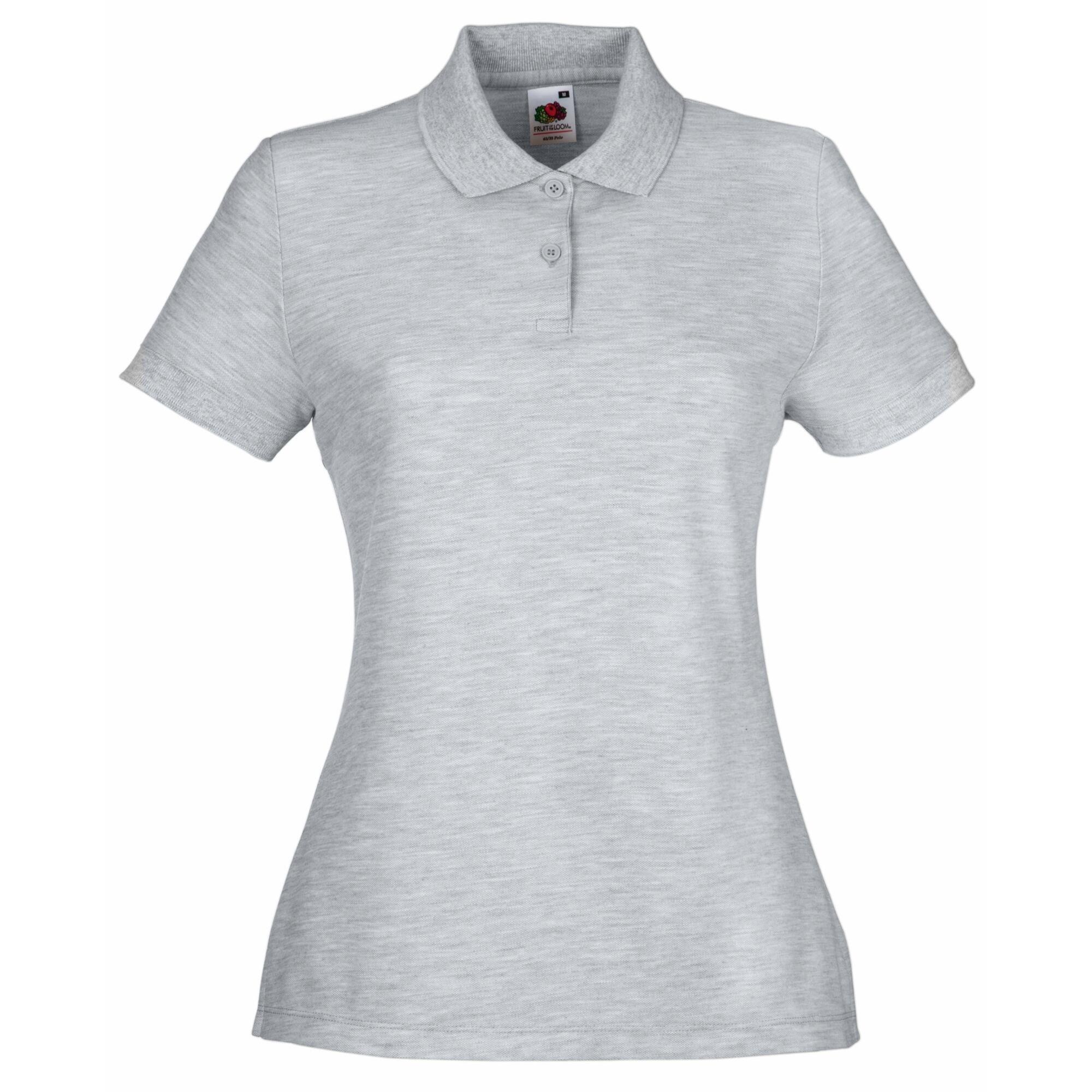 Fruit Of The Loom Womens/Ladies Lady Fit Short-Sleeved Polo Shirt