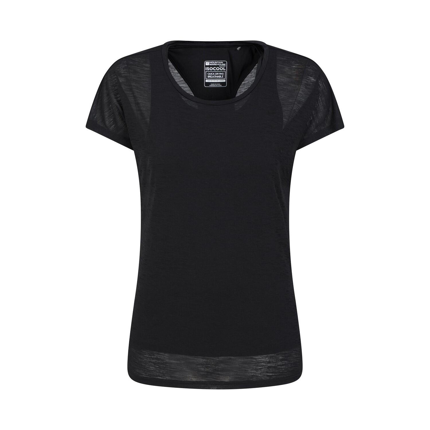 Mountain Warehouse Womens/Ladies Double Layered T-Shirt