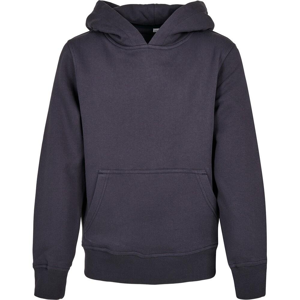 Build Your Brand Childrens/Kids Basic Organic Hoodie