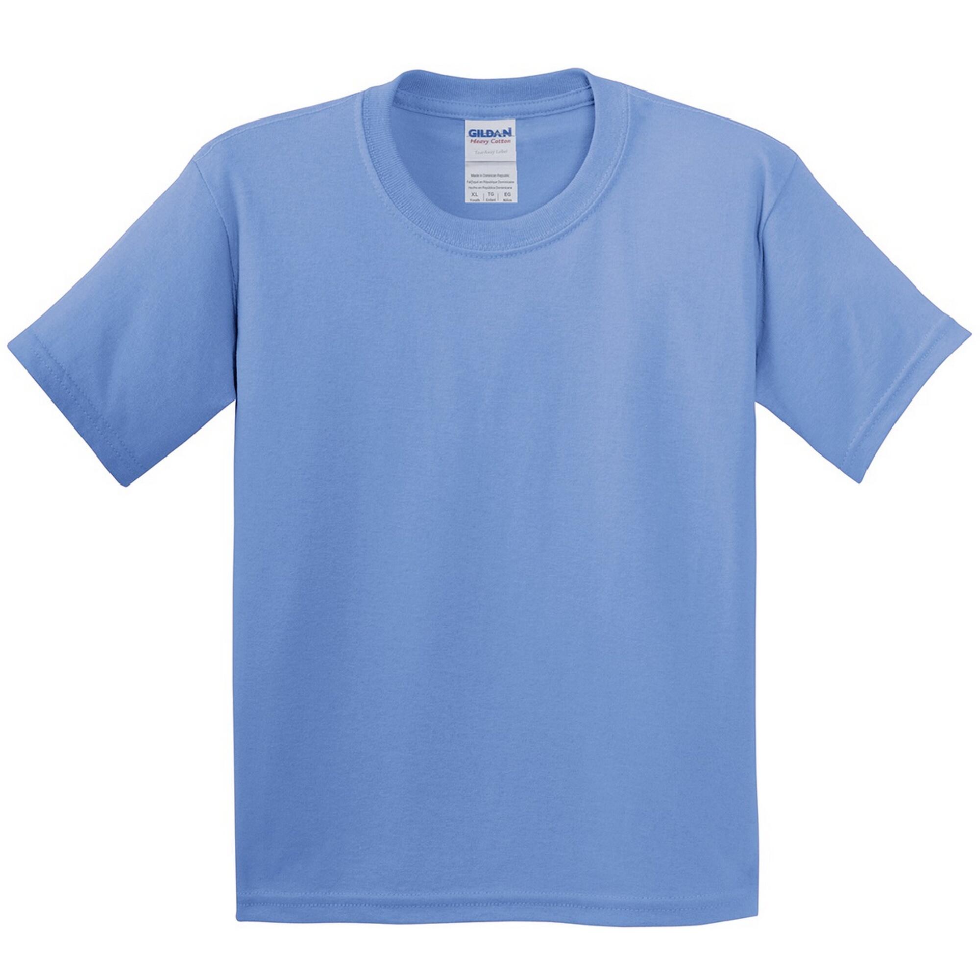 Gildan Childrens Unisex Heavy Cotton T-Shirt (Pack Of 2)