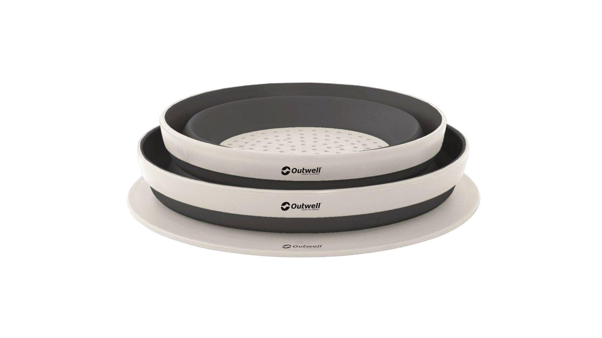 Zestaw naczyń Outwell Collaps Bowl & Colander Set - navy night 3/6