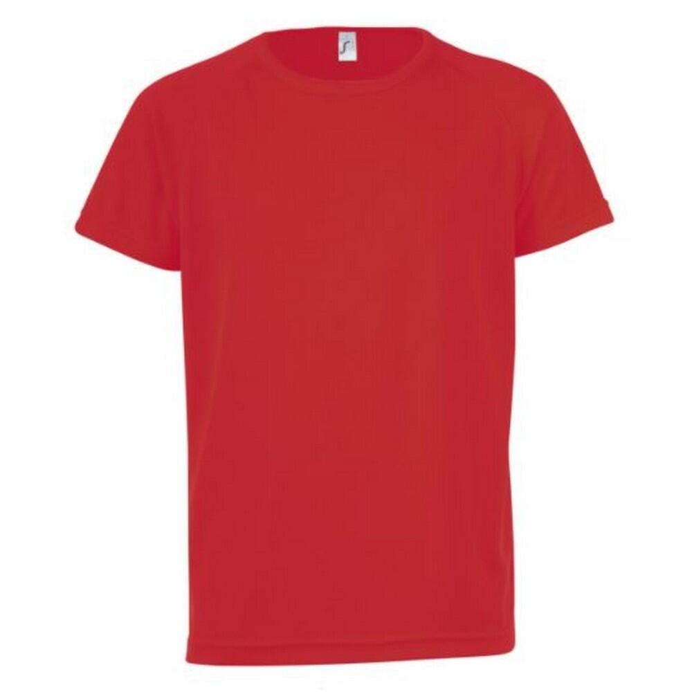 SOLS Childrens/Kids Sporty Unisex Short Sleeve T-Shirt
