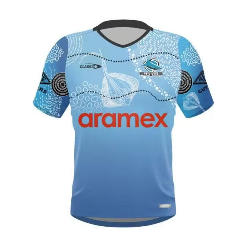 Camiseta Hombre Sharks Nrl 2024