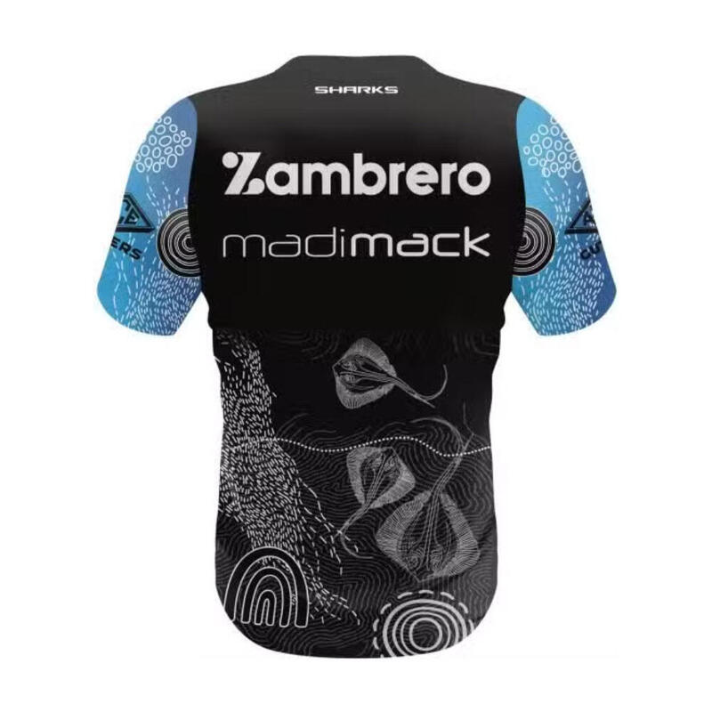 Camiseta Hombre Sharks Nrl 2024