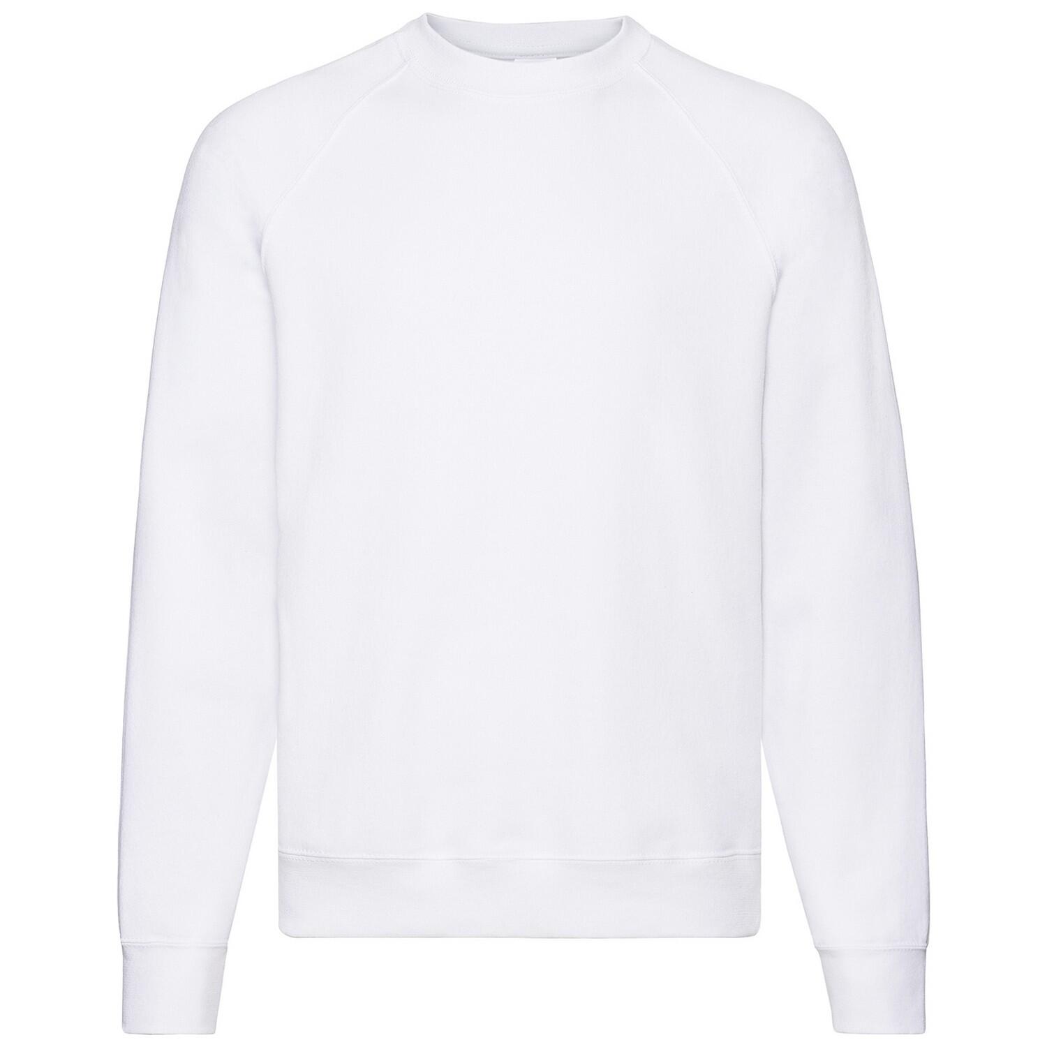 Fruit Of The Loom Mens Classic Heather Raglan Sweatshirt