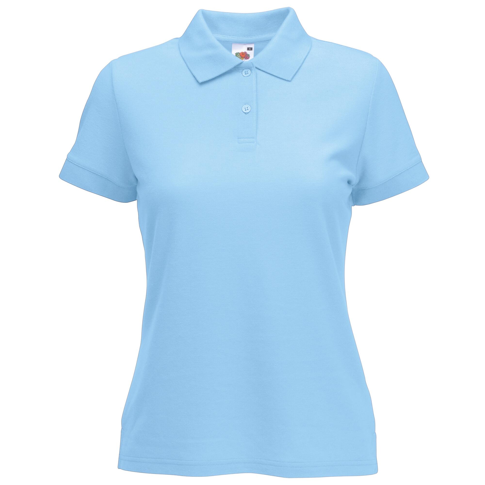 Fruit Of The Loom Womens/Ladies Lady Fit Short-Sleeved Polo Shirt