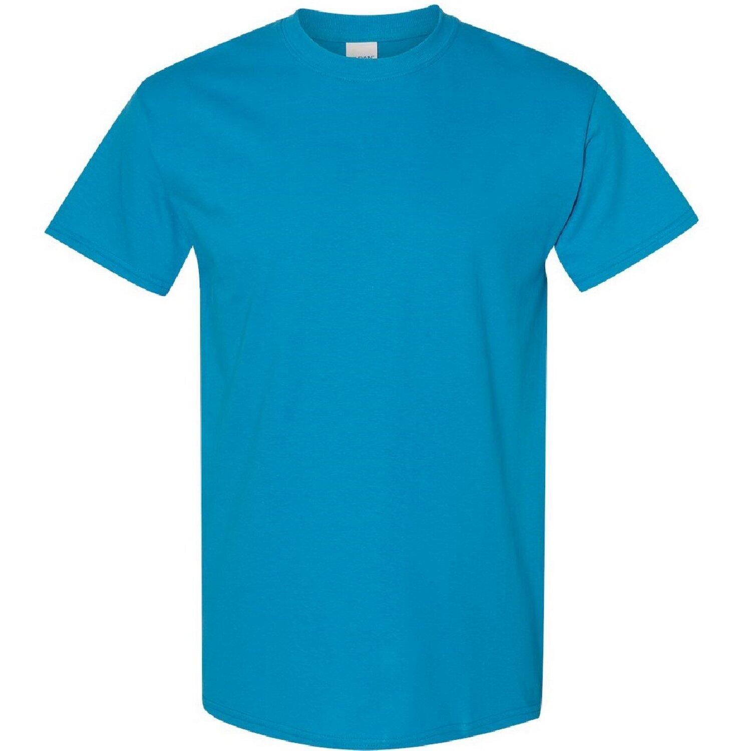 Gildan Mens Heavy Cotton Short Sleeve T-Shirt (Pack Of 5)