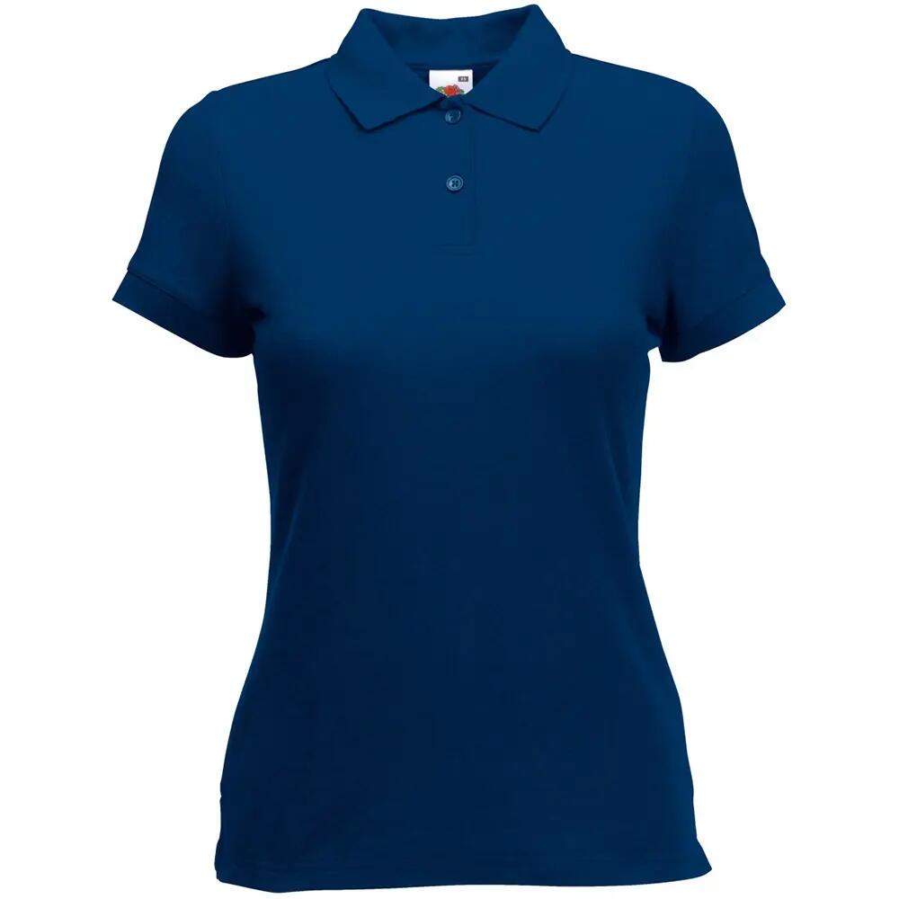 Fruit Of The Loom Womens/Ladies Lady Fit Short-Sleeved Polo Shirt