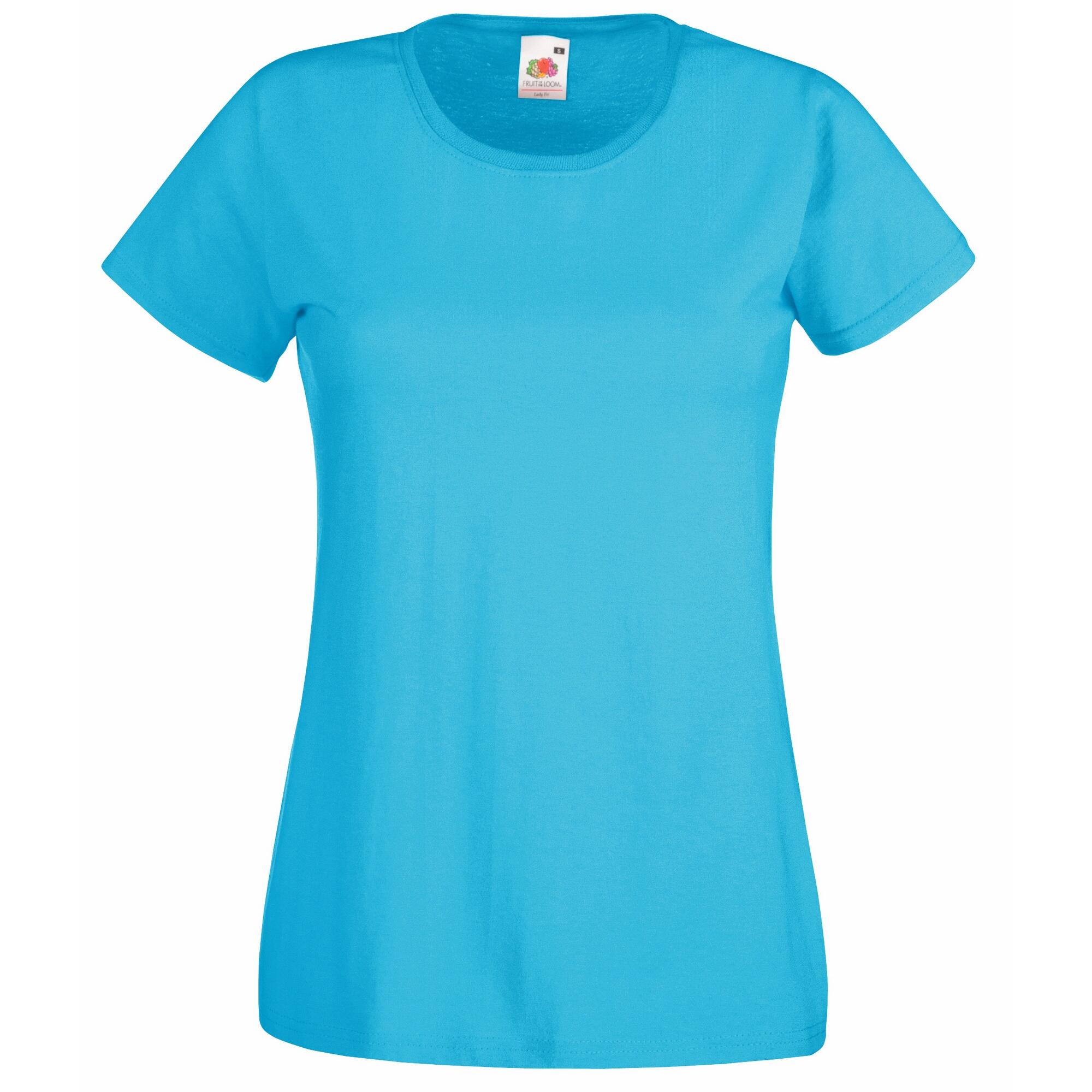 Fruit Of The Loom Ladies/Womens Lady-Fit Valueweight Short Sleeve T-Shirt