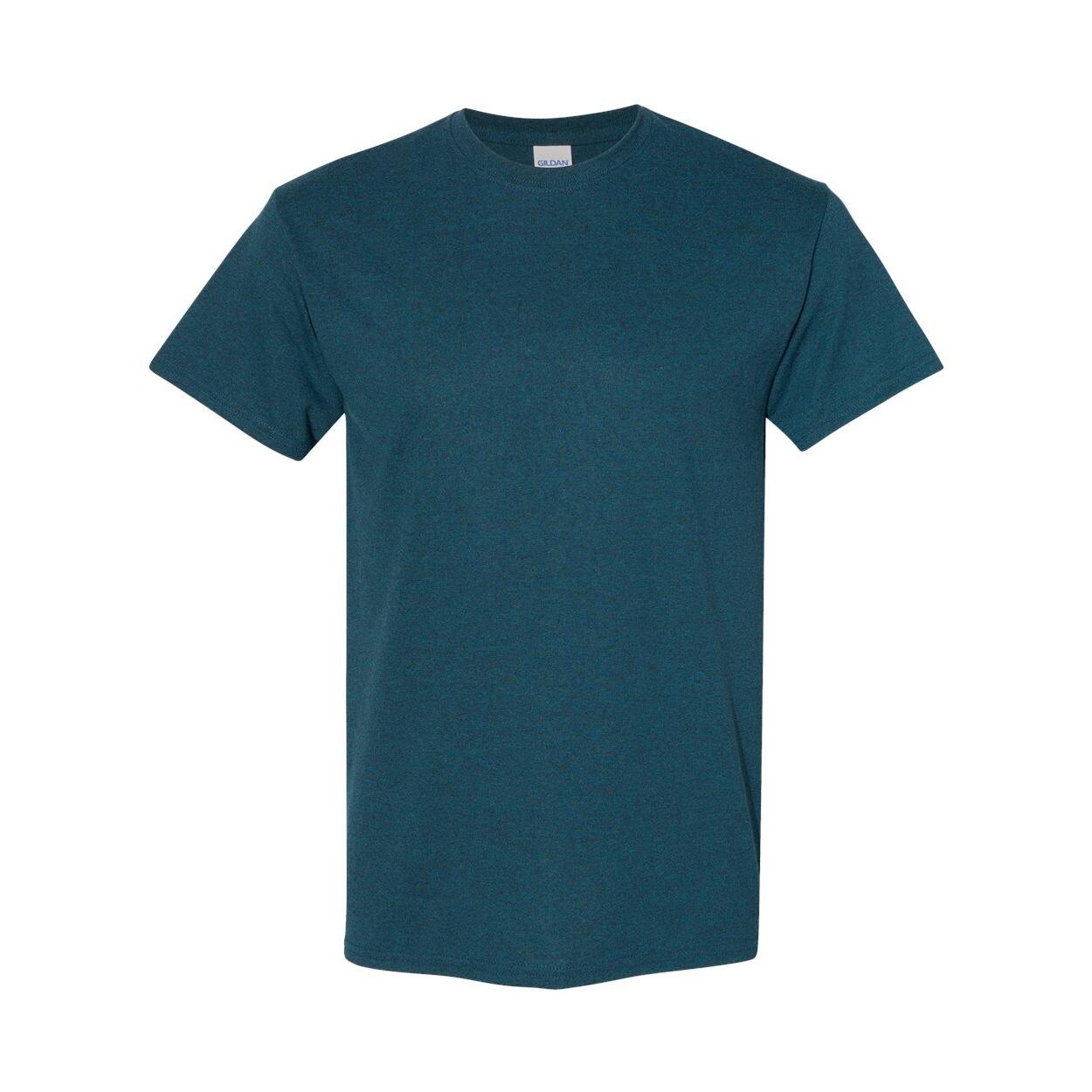 Gildan Mens Heavy Cotton Short Sleeve T-Shirt (Pack Of 5)