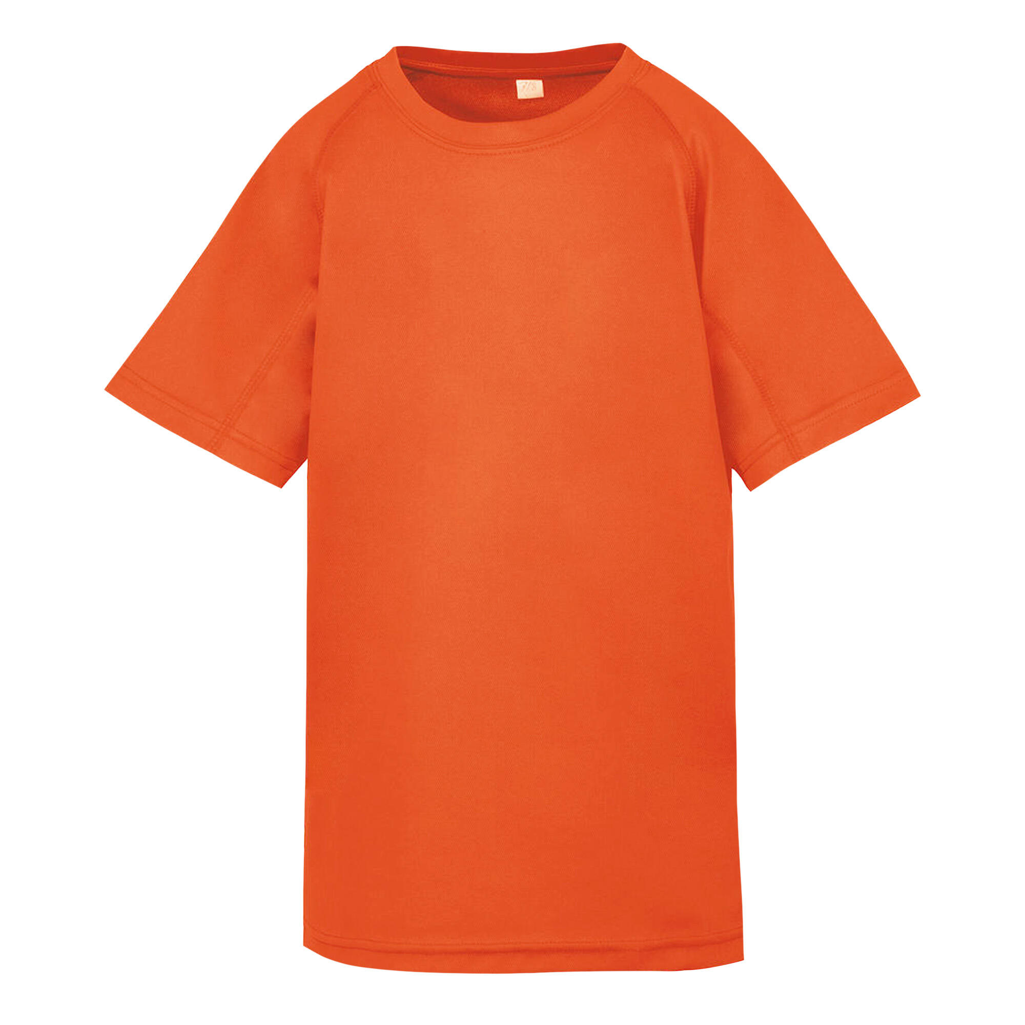 Spiro Childrens Boys Performance Aircool T-Shirt