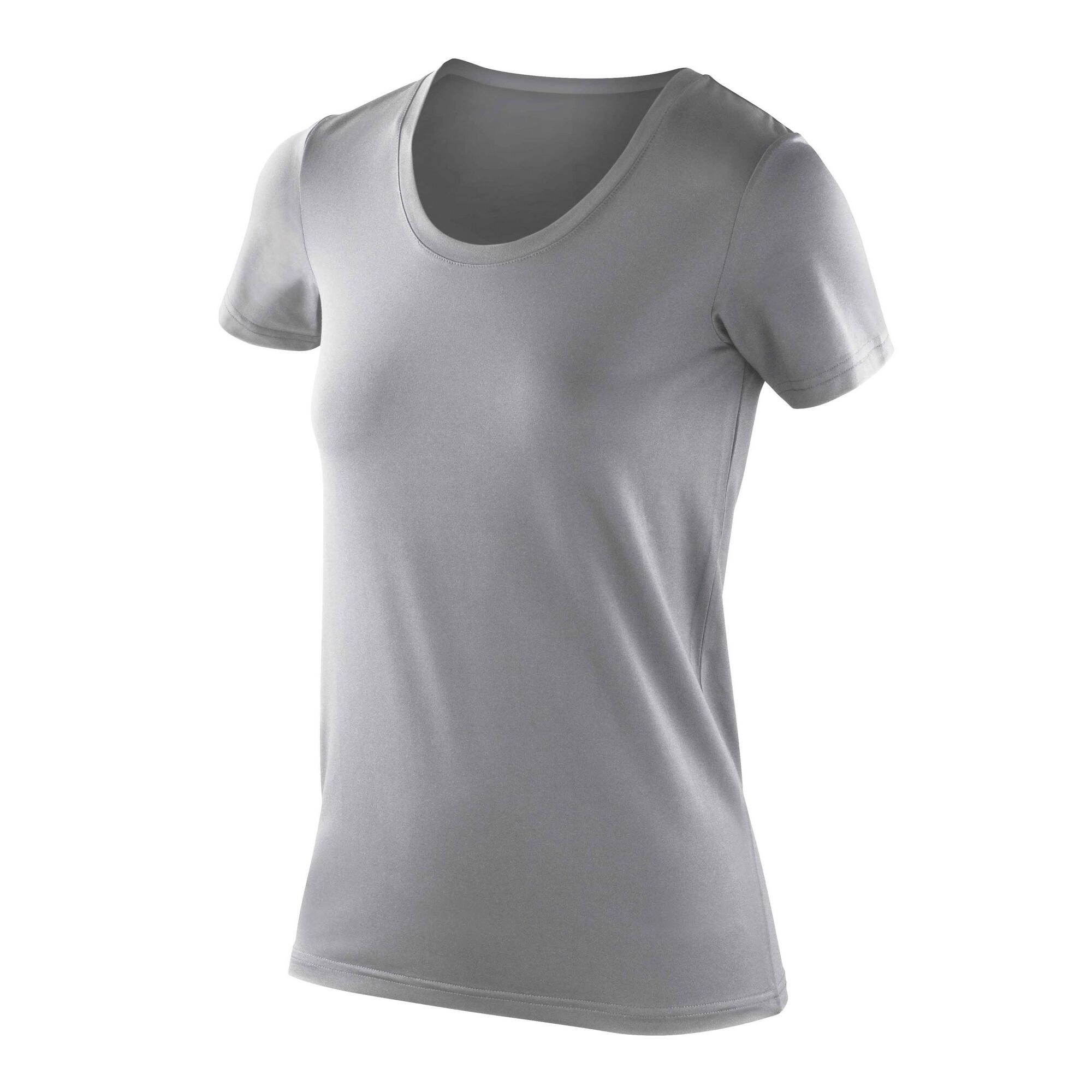 Spiro Womens/Ladies Impact Softex Short Sleeve T-Shirt