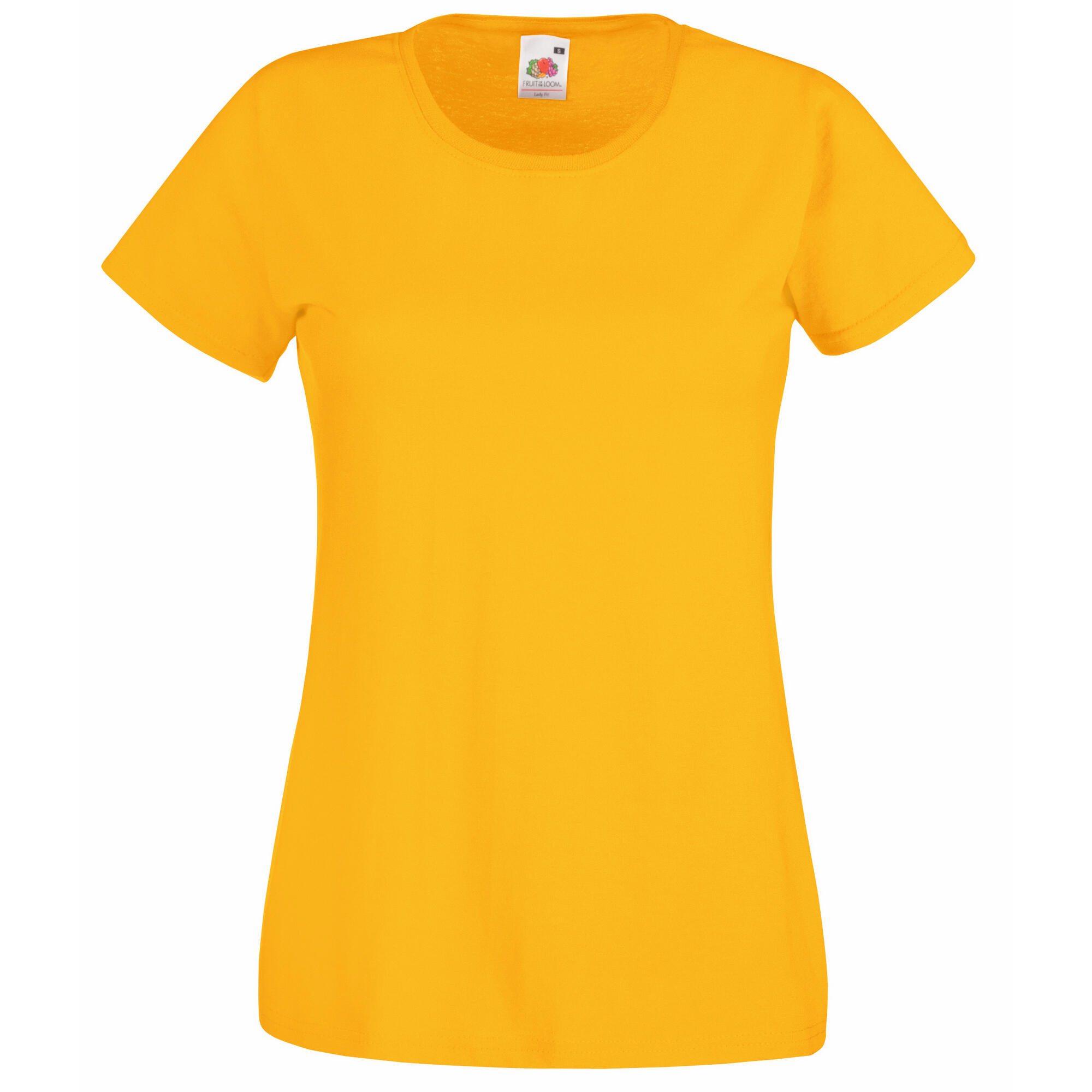 Fruit Of The Loom Ladies/Womens Lady-Fit Valueweight Short Sleeve T-Shirt (Pack