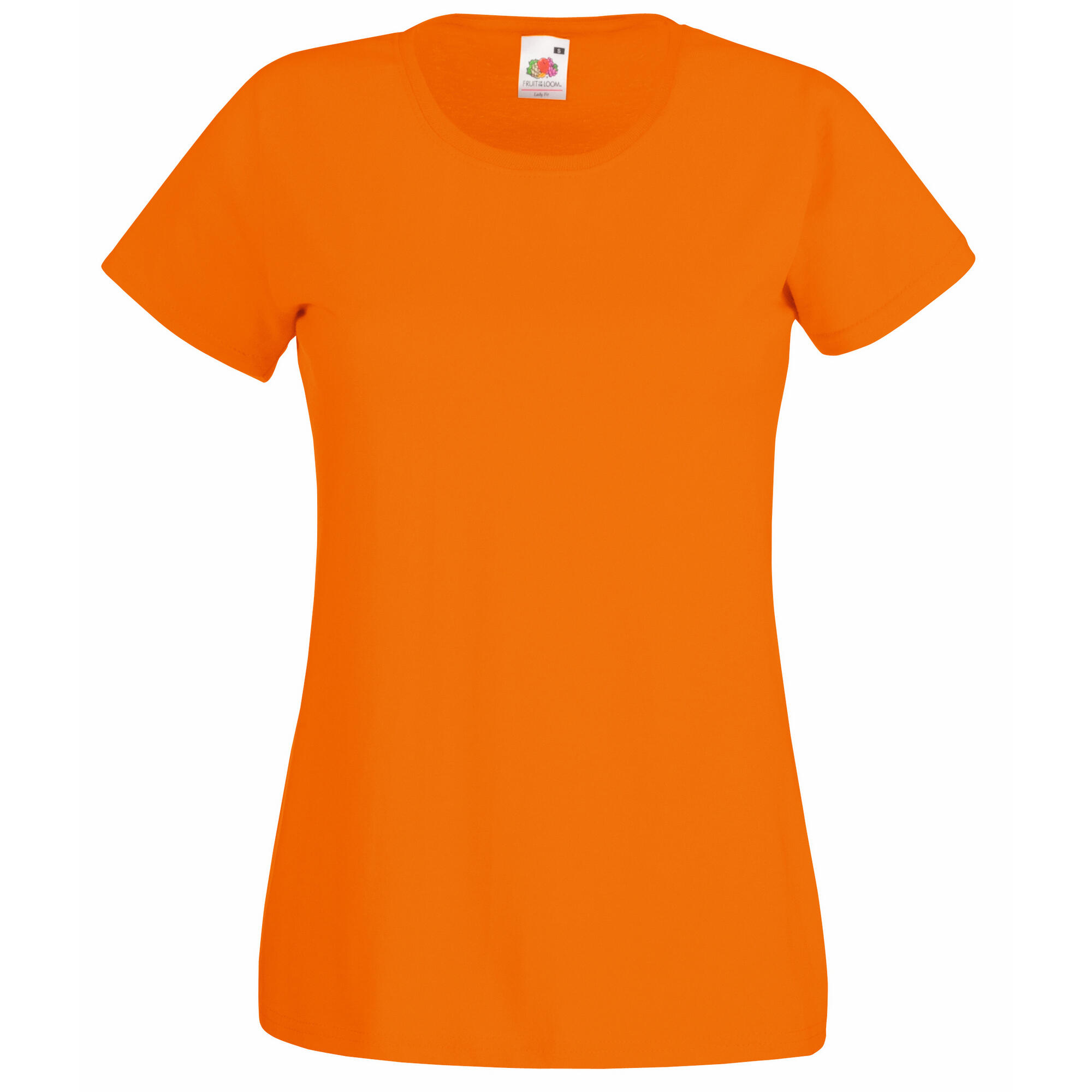Fruit Of The Loom Ladies/Womens Lady-Fit Valueweight Short Sleeve T-Shirt (Pack