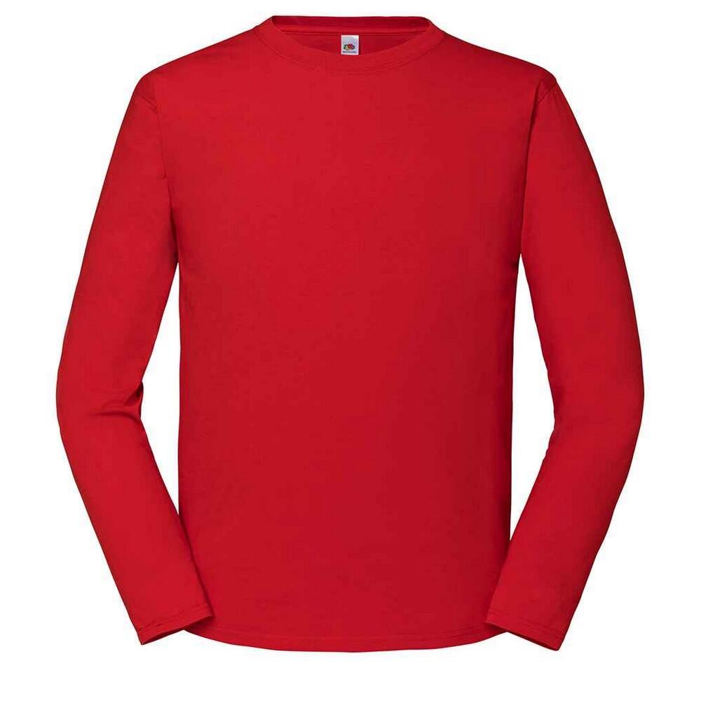 Fruit of the Loom Mens Iconic Long-Sleeved T-Shirt