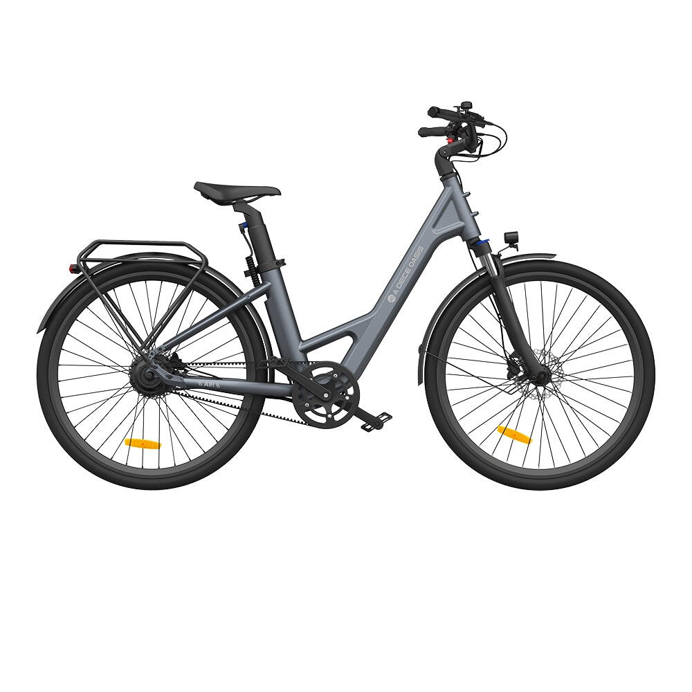 ADO E-BIKES Bici Elettrica ADO Air 28 Pro 250W - 36V9.6Ah 100km - Grigio