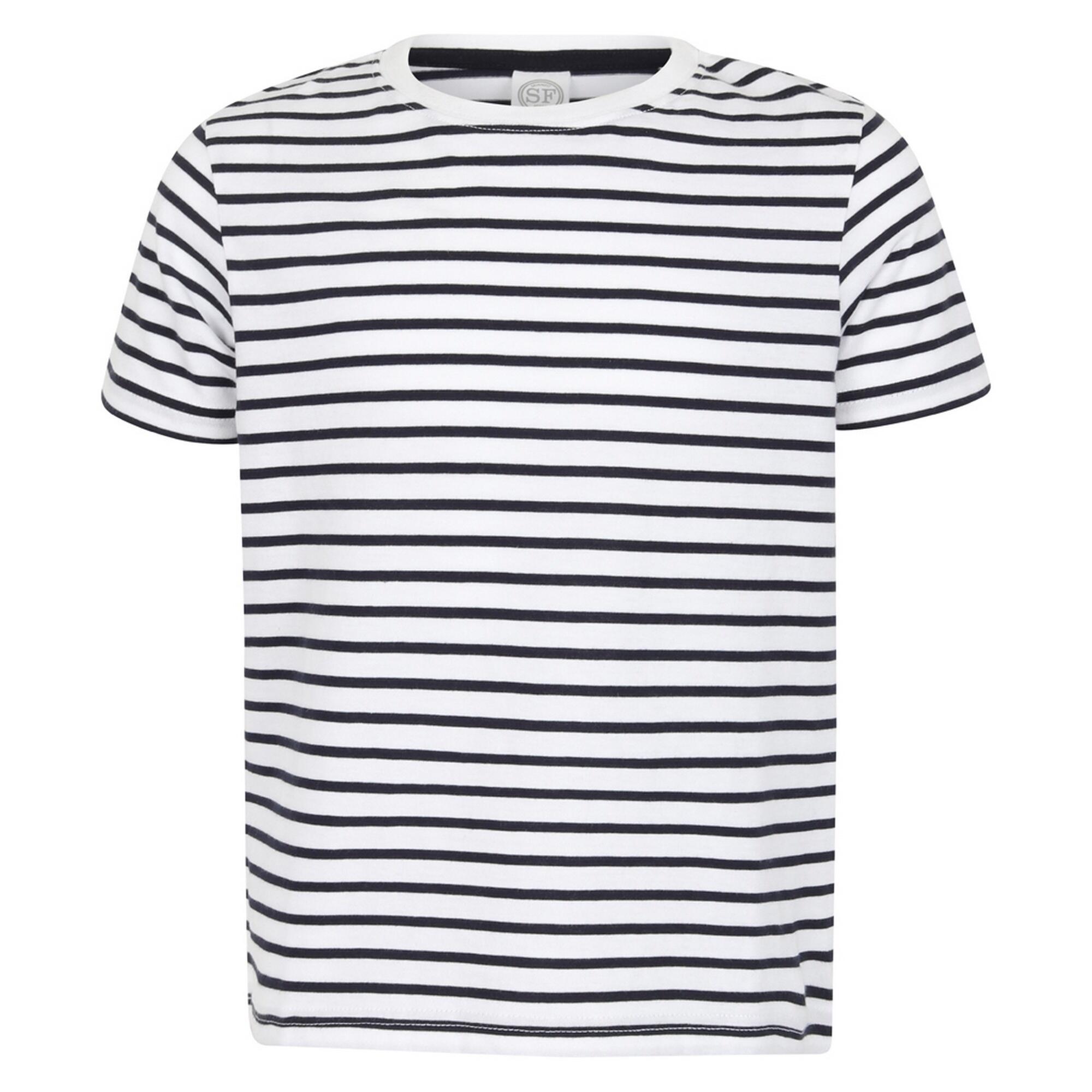 Skinni Minni Childrens/Kids Striped T-Shirt