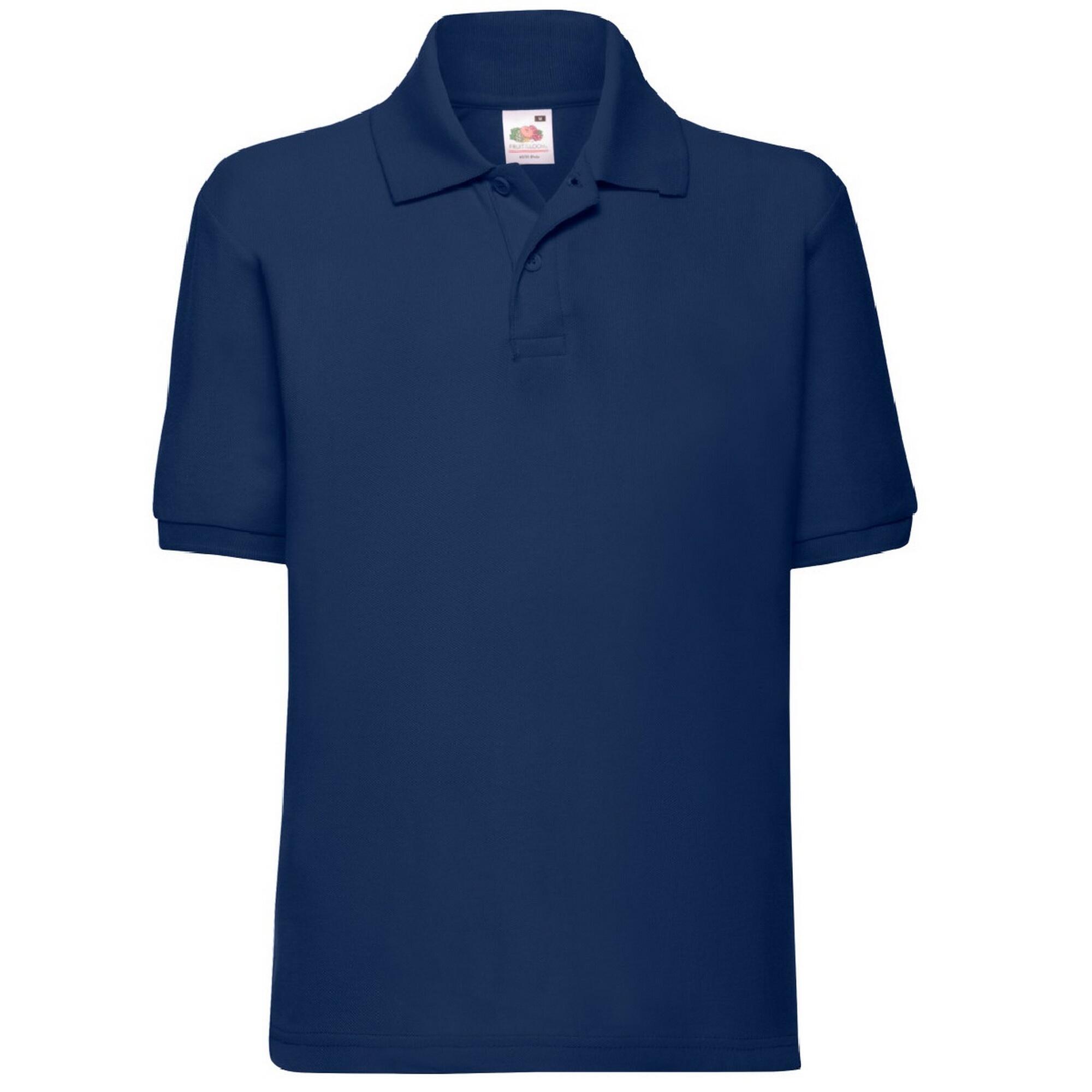 Fruit of the Loom Childrens/Kids Pique Short-Sleeved Polo Shirt