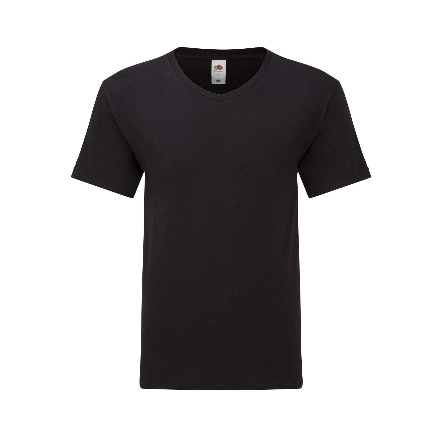 Fruit Of The Loom Mens Iconic 150 V Neck T-Shirt