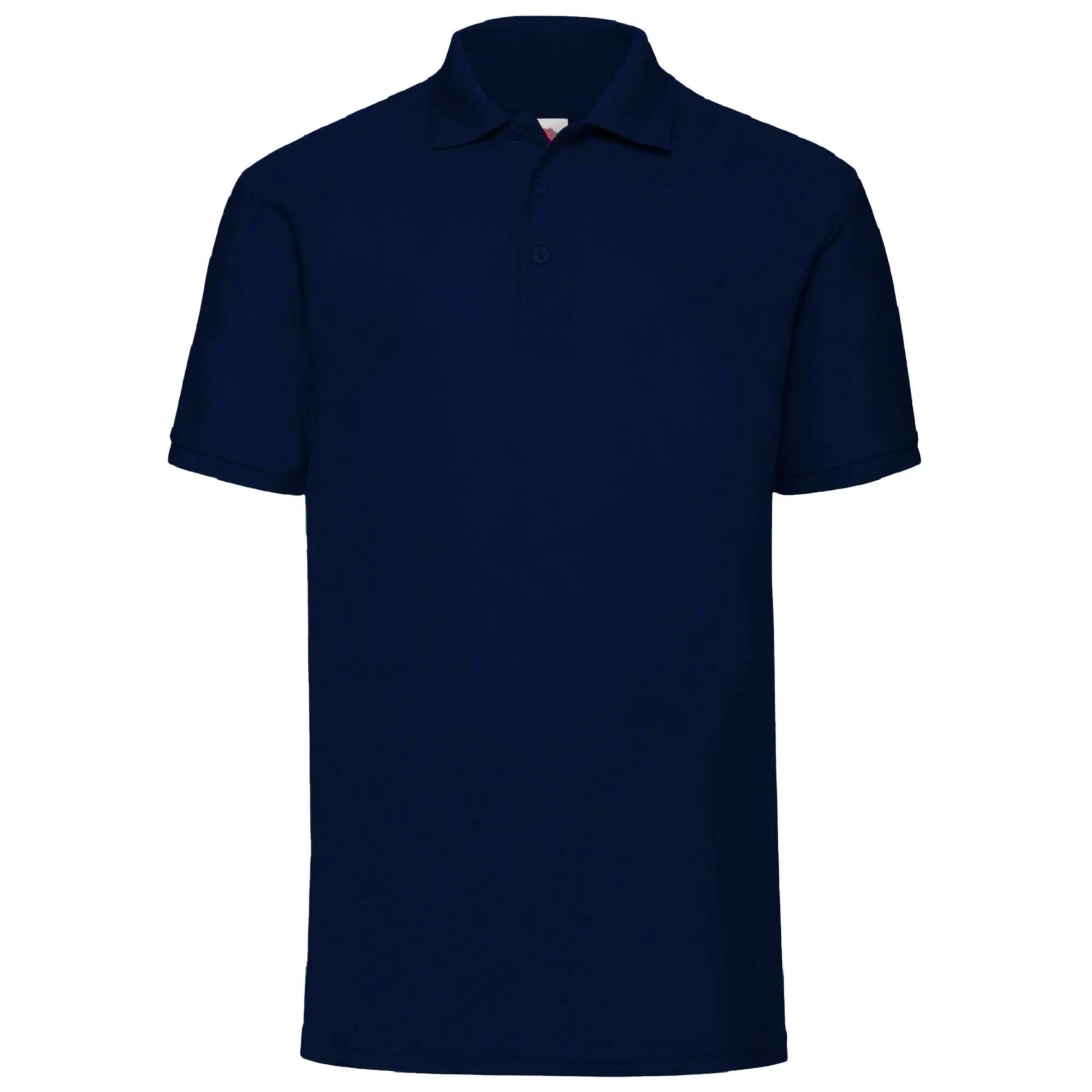 Fruit Of The Loom Mens 65/35 Pique Short Sleeve Polo Shirt